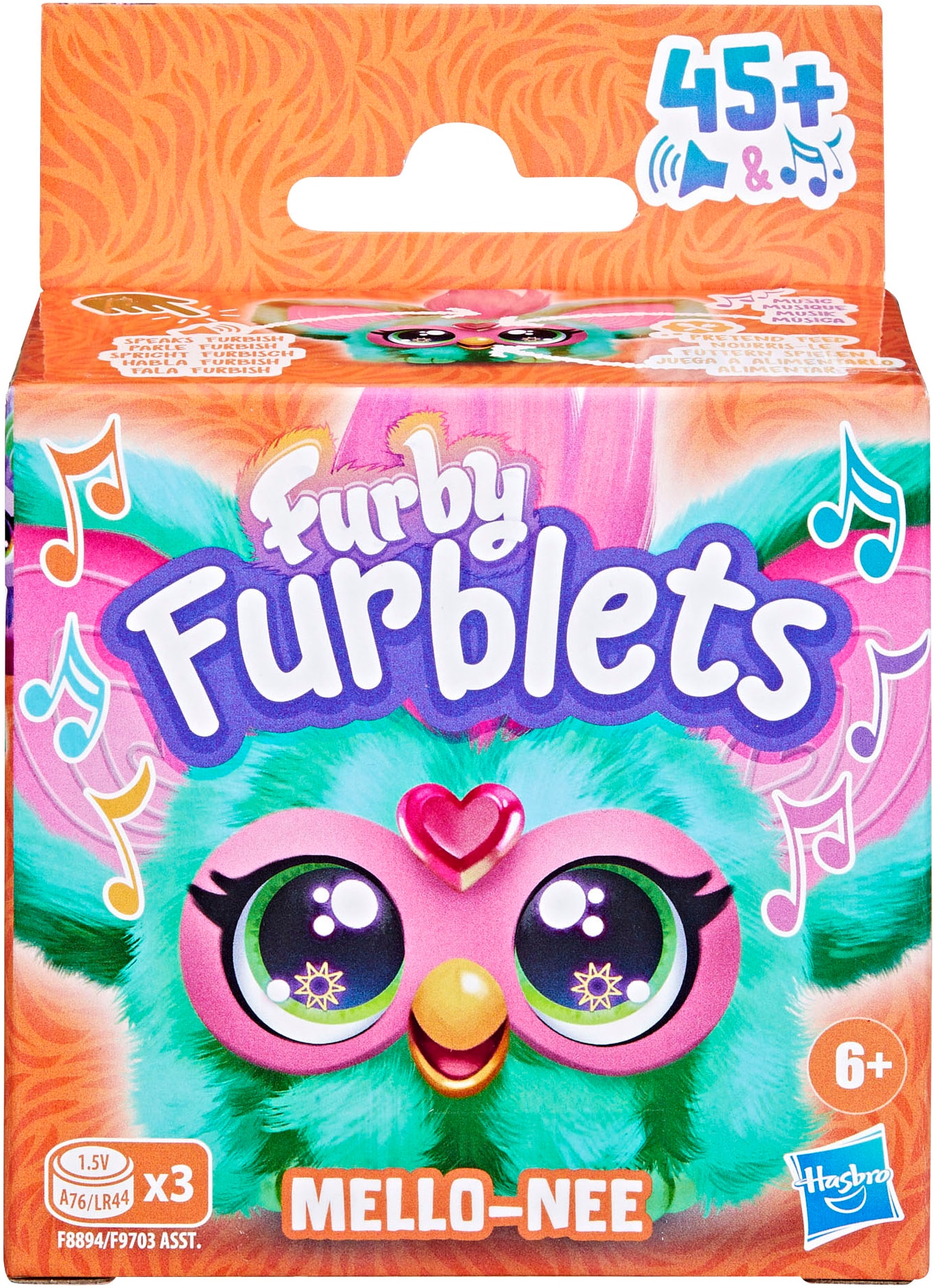 Hasbro Plüschfigur »Furby, Furblets Mello-Nee«, mit Sound