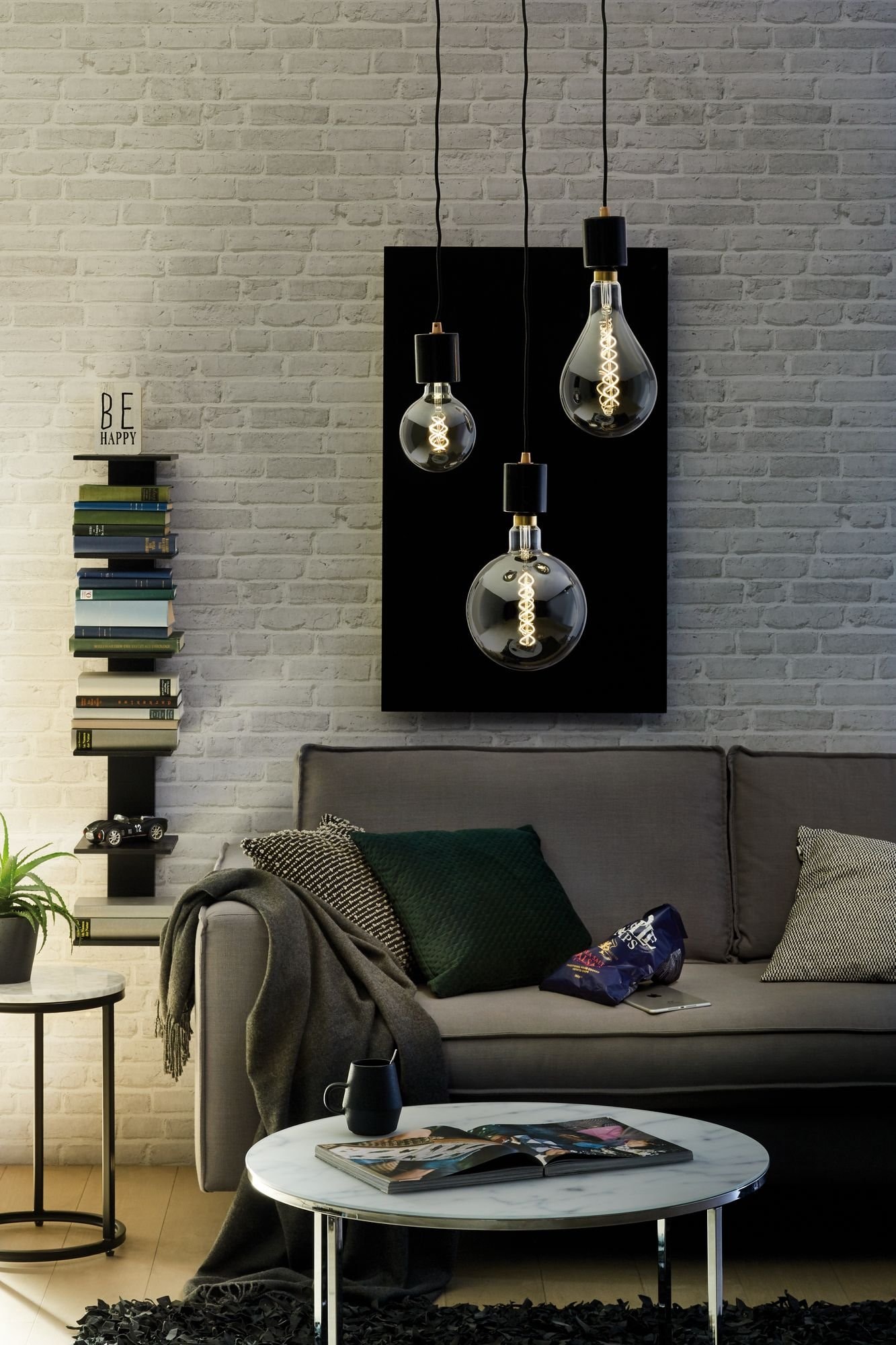 Paulmann LED-Leuchtmittel »BigGlobe 170lm 1800K smoke 7W doppel spiral 230V Filament«, 1 St.
