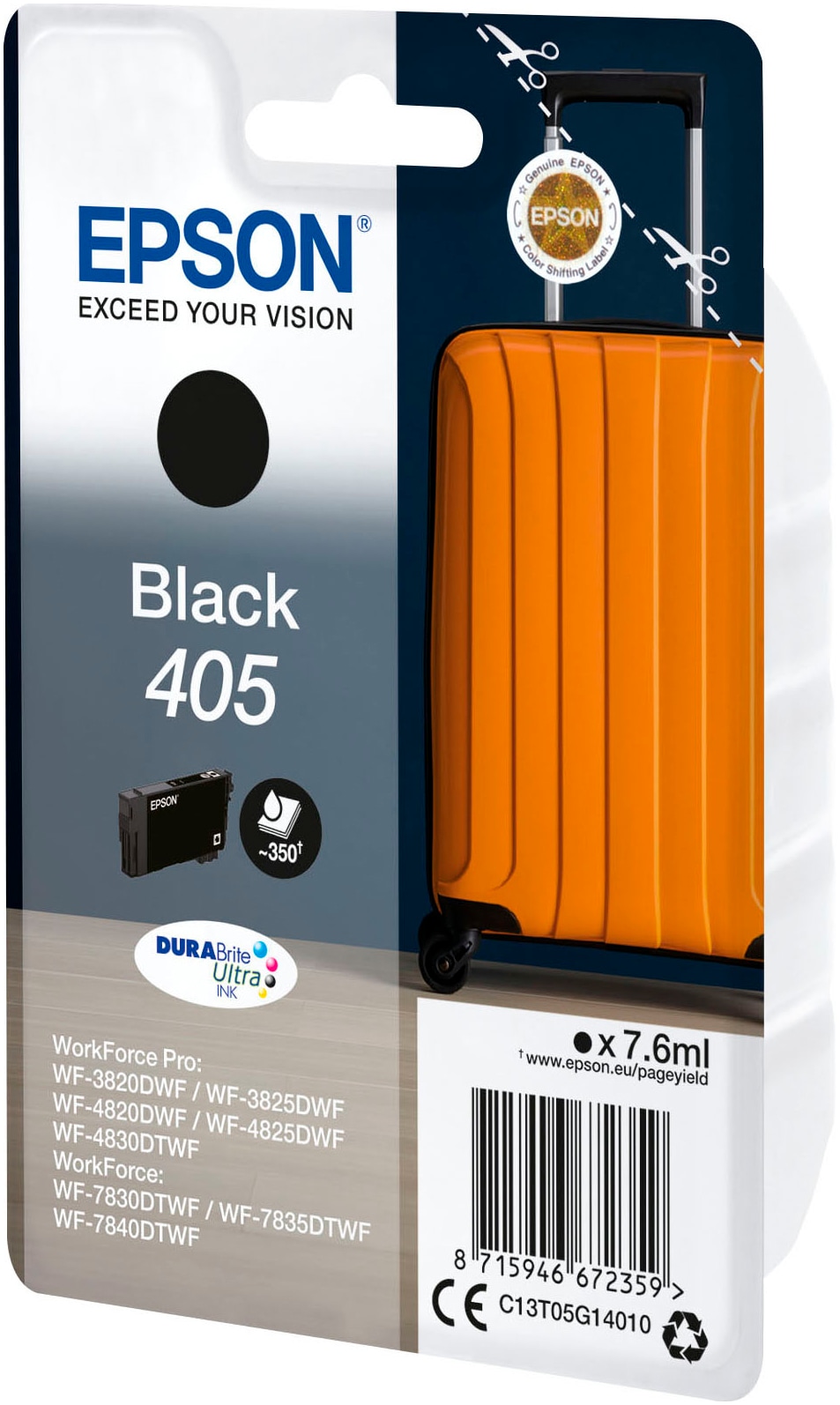 Epson Tintenpatrone »DURABrite Ultra 405 Koffer«