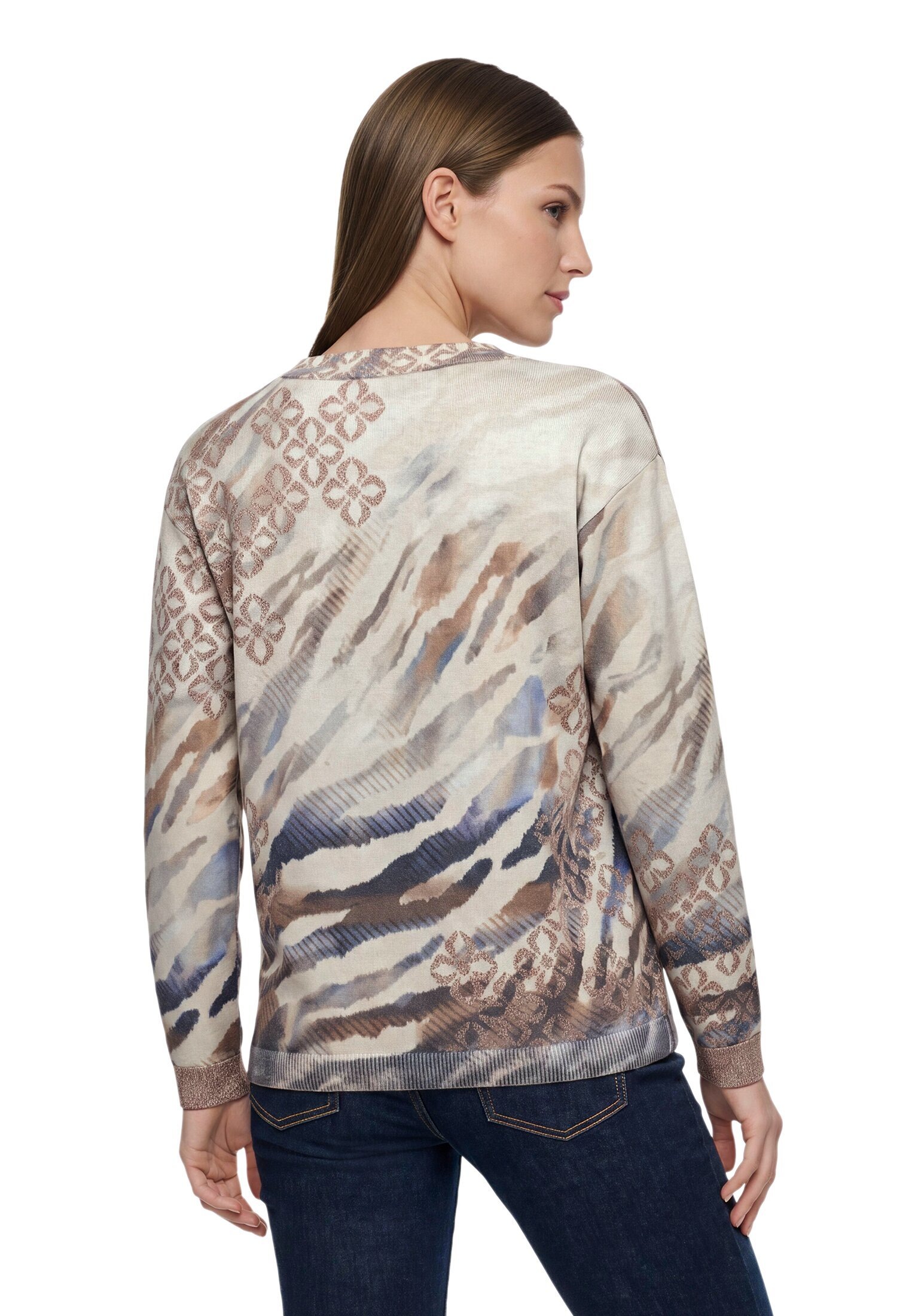 Betty Barclay Rundhalspullover »Feinstrickpullover mit Lurexfaden«