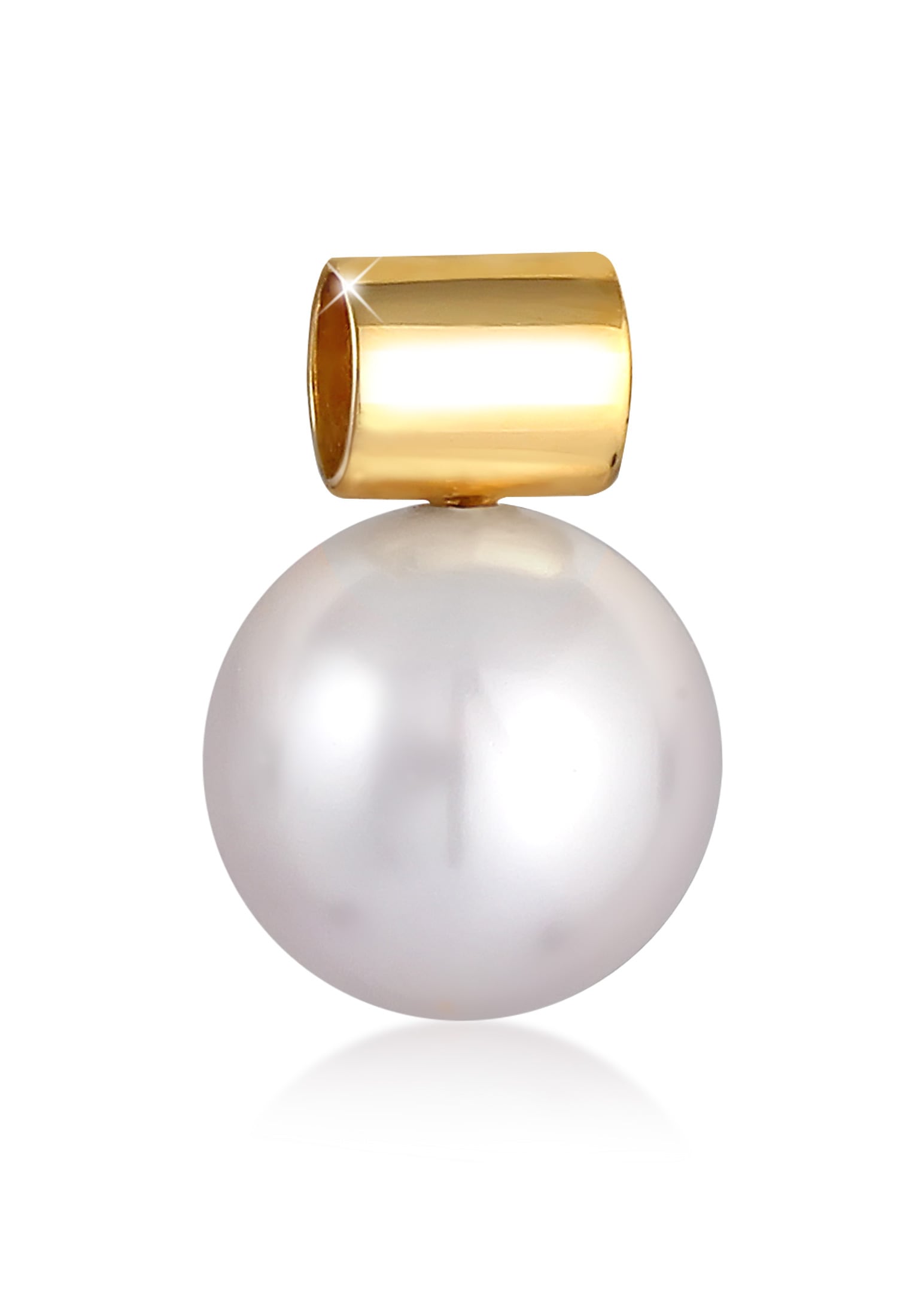 Nenalina Perlenanhänger »Anhänger Anhänger synthetische Perle 925 Silber«