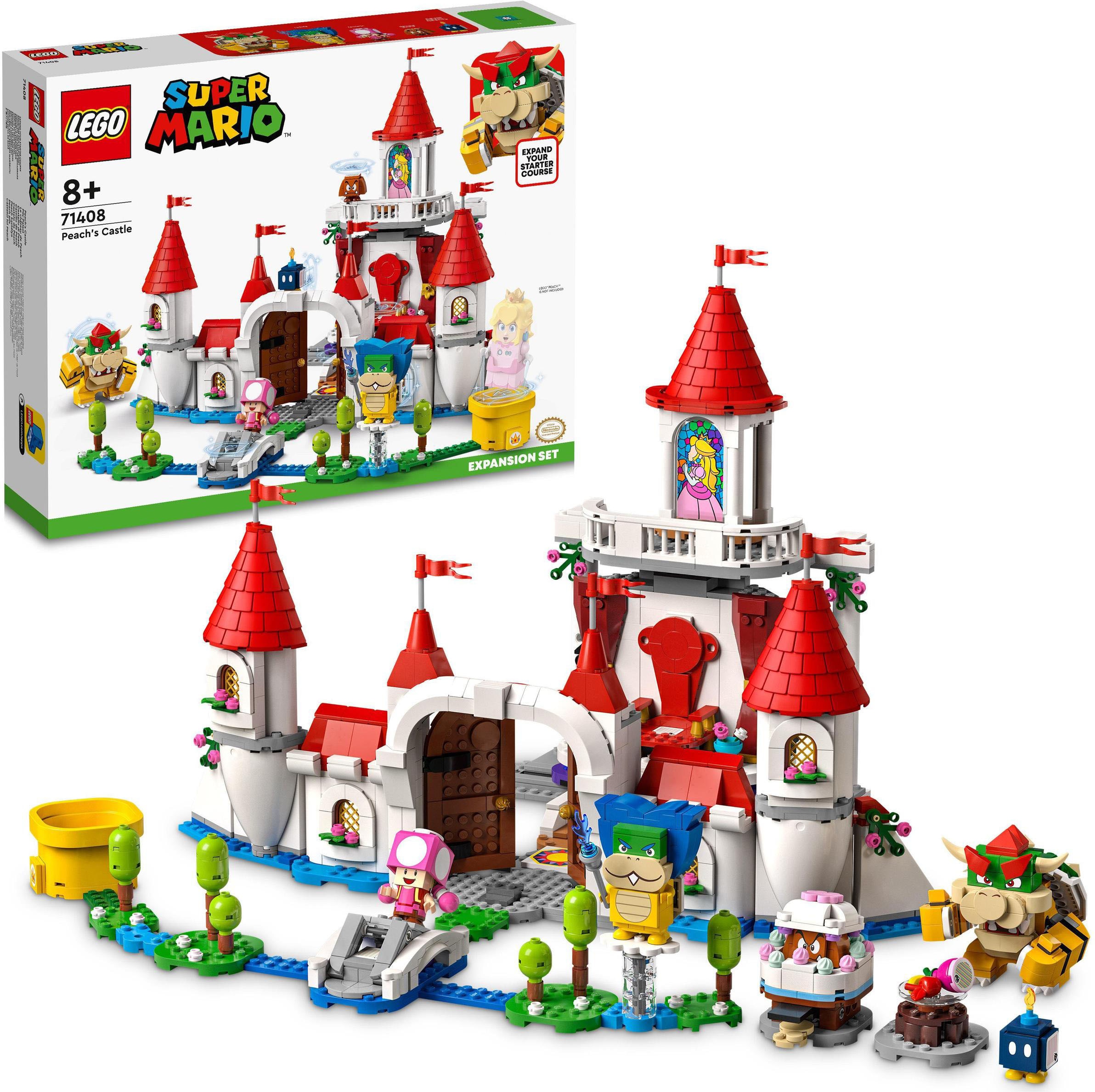 Konstruktionsspielsteine »Pilz-Palast – Erweiterungsset (71408), LEGO® Super Mario«,...