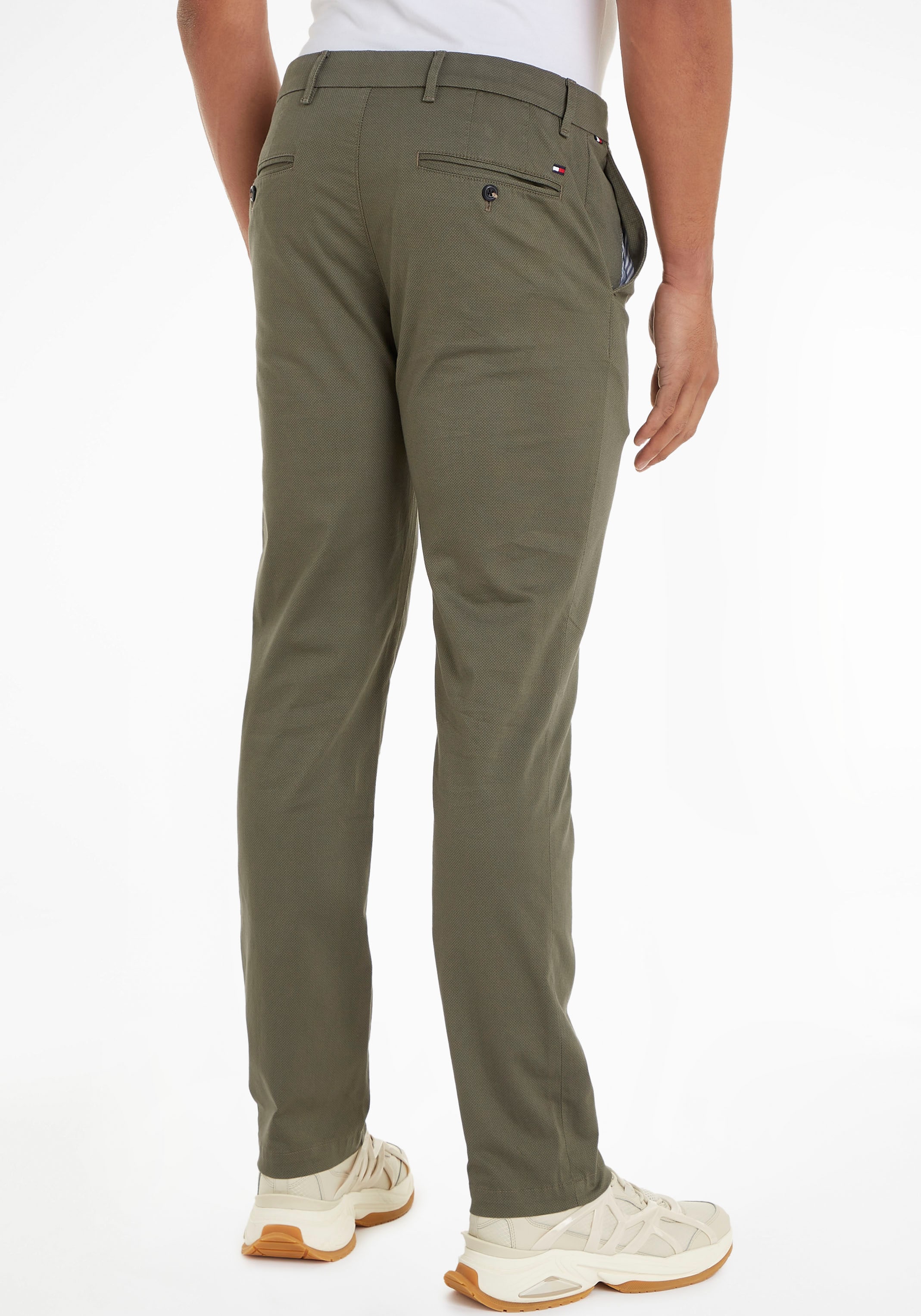 Tommy Hilfiger Chinohose »CHINO DENTON PRINTED STRUCTURE«