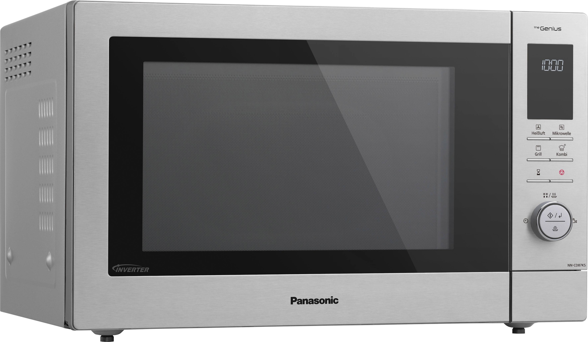 Panasonic Mikrowelle »NN-CD87KSGTG«, Grill und Heißluft, 1000 W