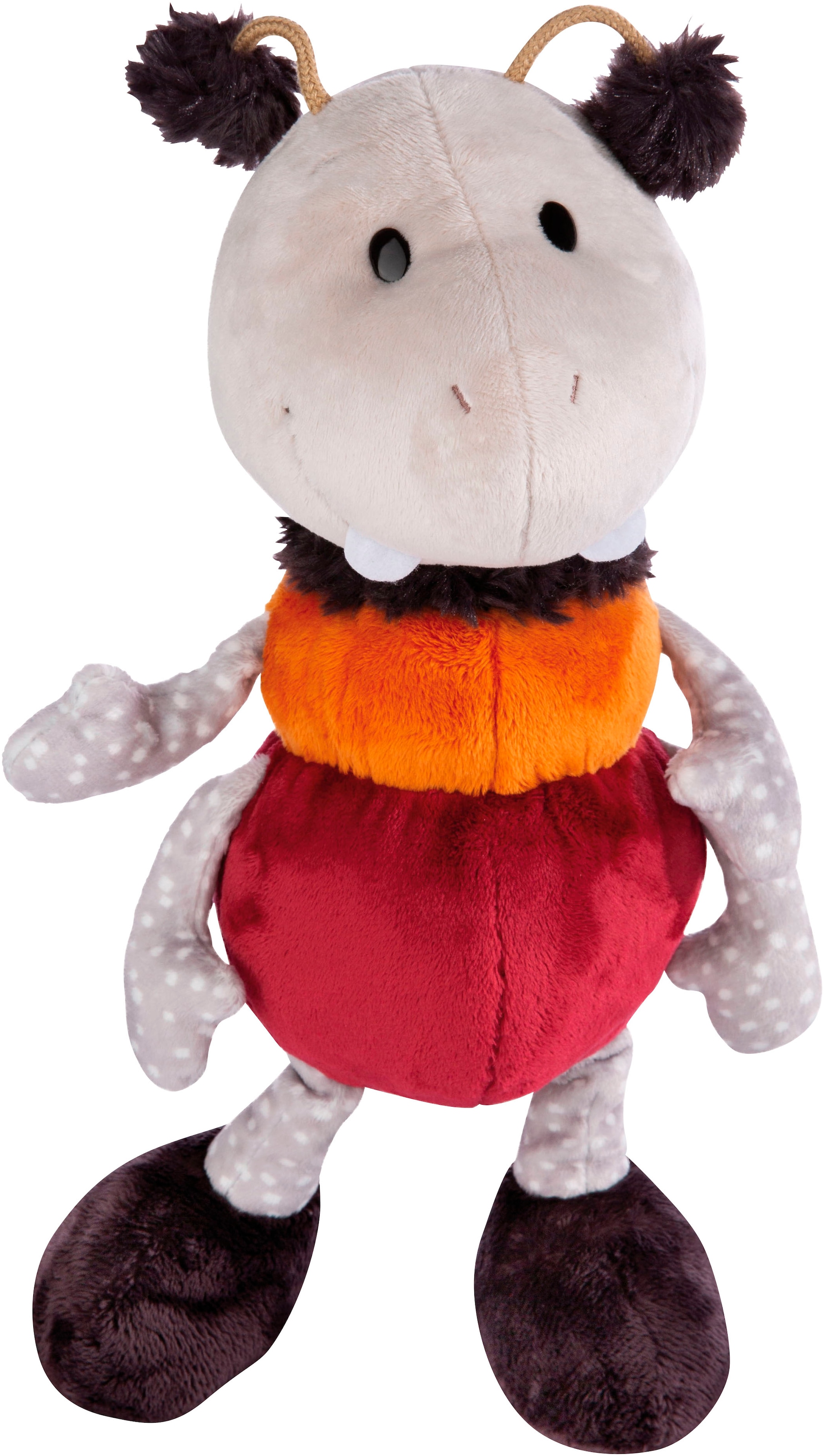 Nici Kuscheltier »Classic Bear, Ameise Enzi, 25 cm«, schlenkernd, enthält recyceltes Material (Global Recycled Standard)