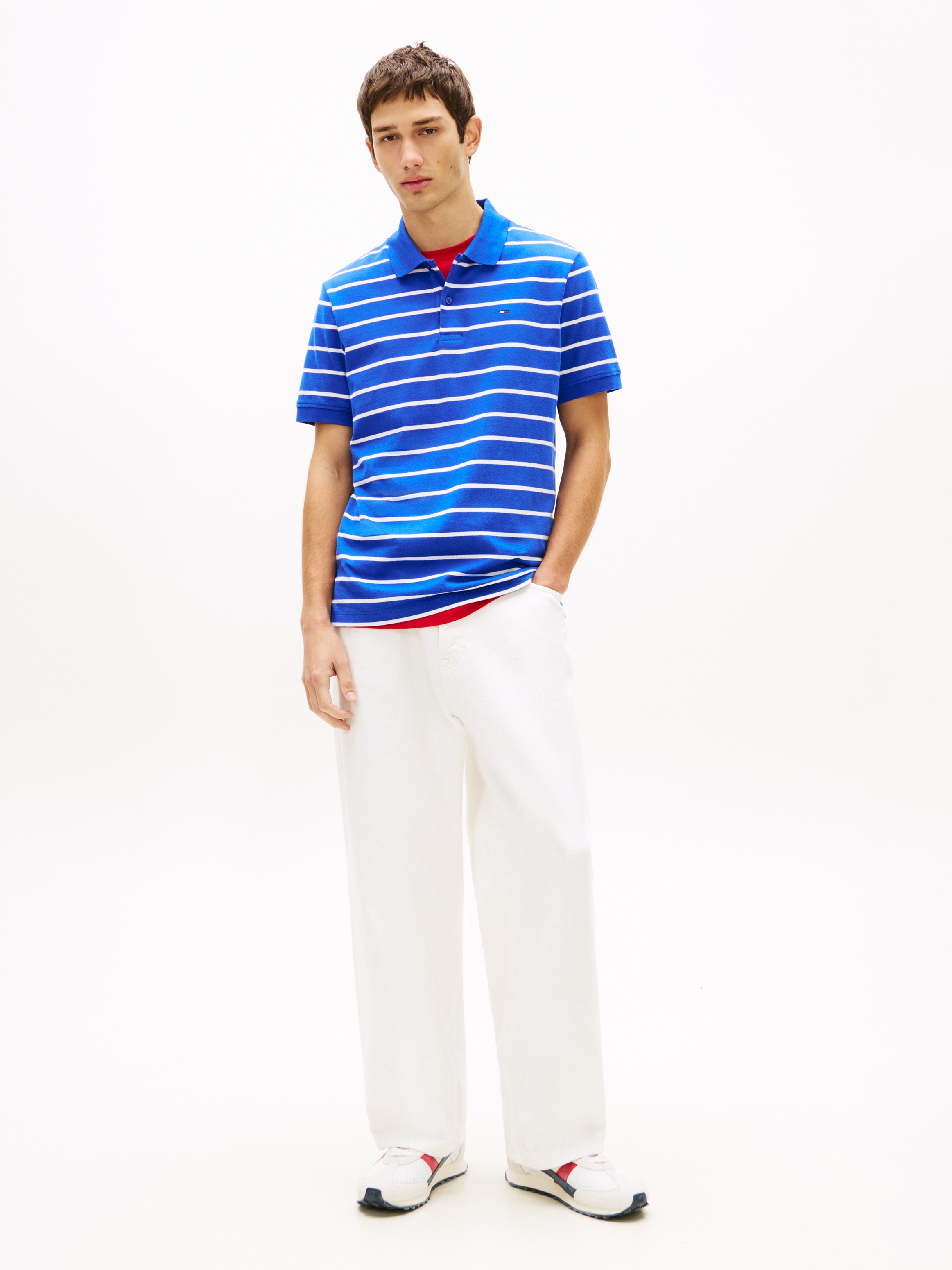 Tommy Jeans Poloshirt »TJM REGULAR STRIPE« Regular fit mit Polokragen