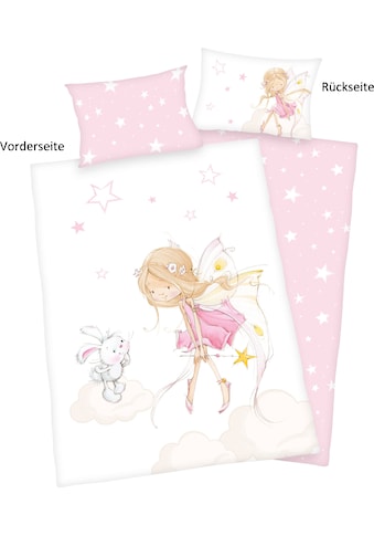 Babybettwäsche »Little Fairy«, mit niedlichem Feen-Motiv