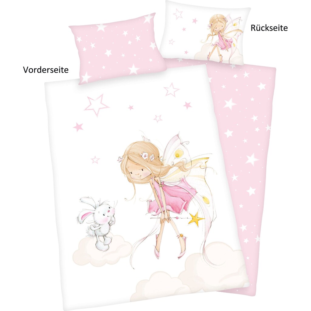 Baby Best Babybettwäsche »Little Fairy«, mit niedlichem Feen-Motiv