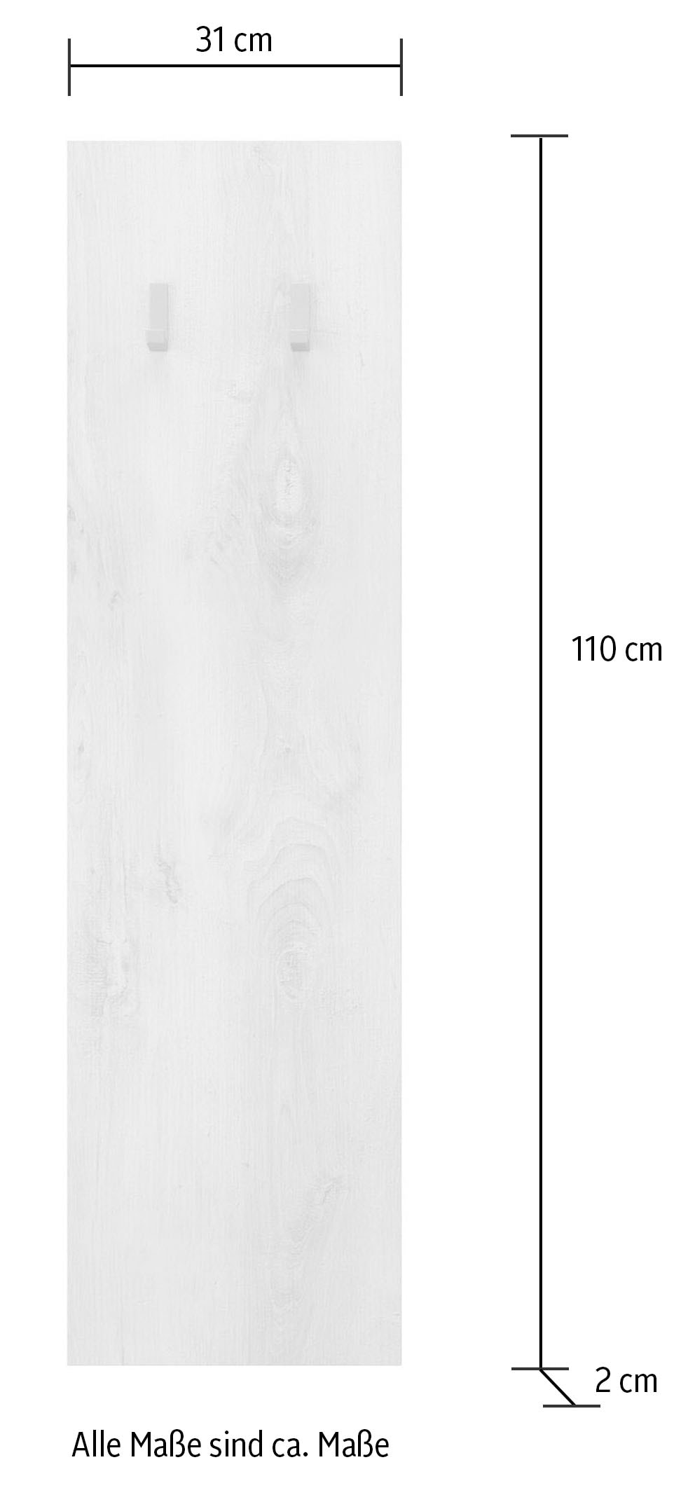 LC Garderobenpaneel »Basic«, Höhe 110 cm kaufen im OTTO Online Shop