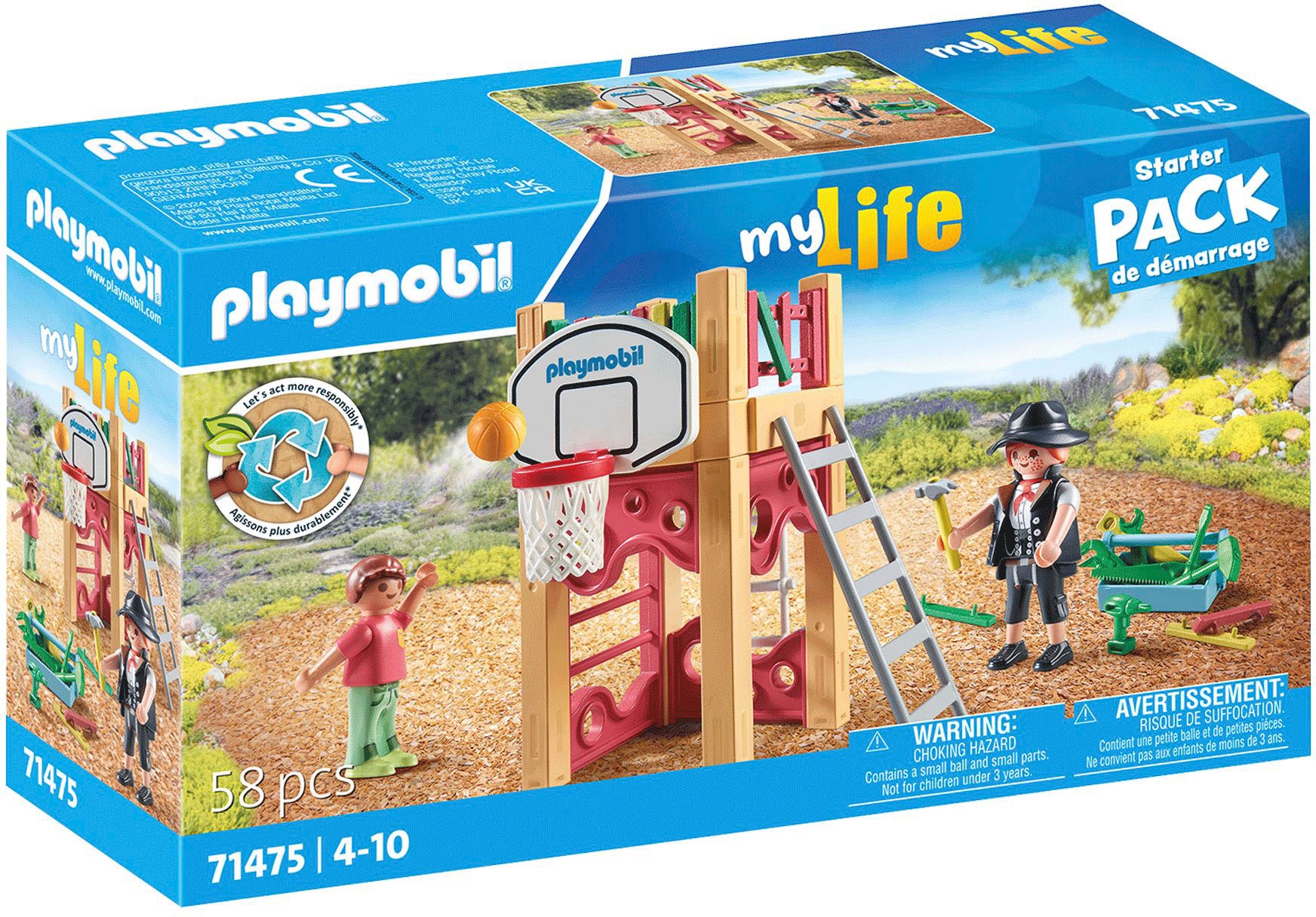 Konstruktions-Spielset »Zimmerin on tour (71475), City Life«, (58 St.), Spielturm,...