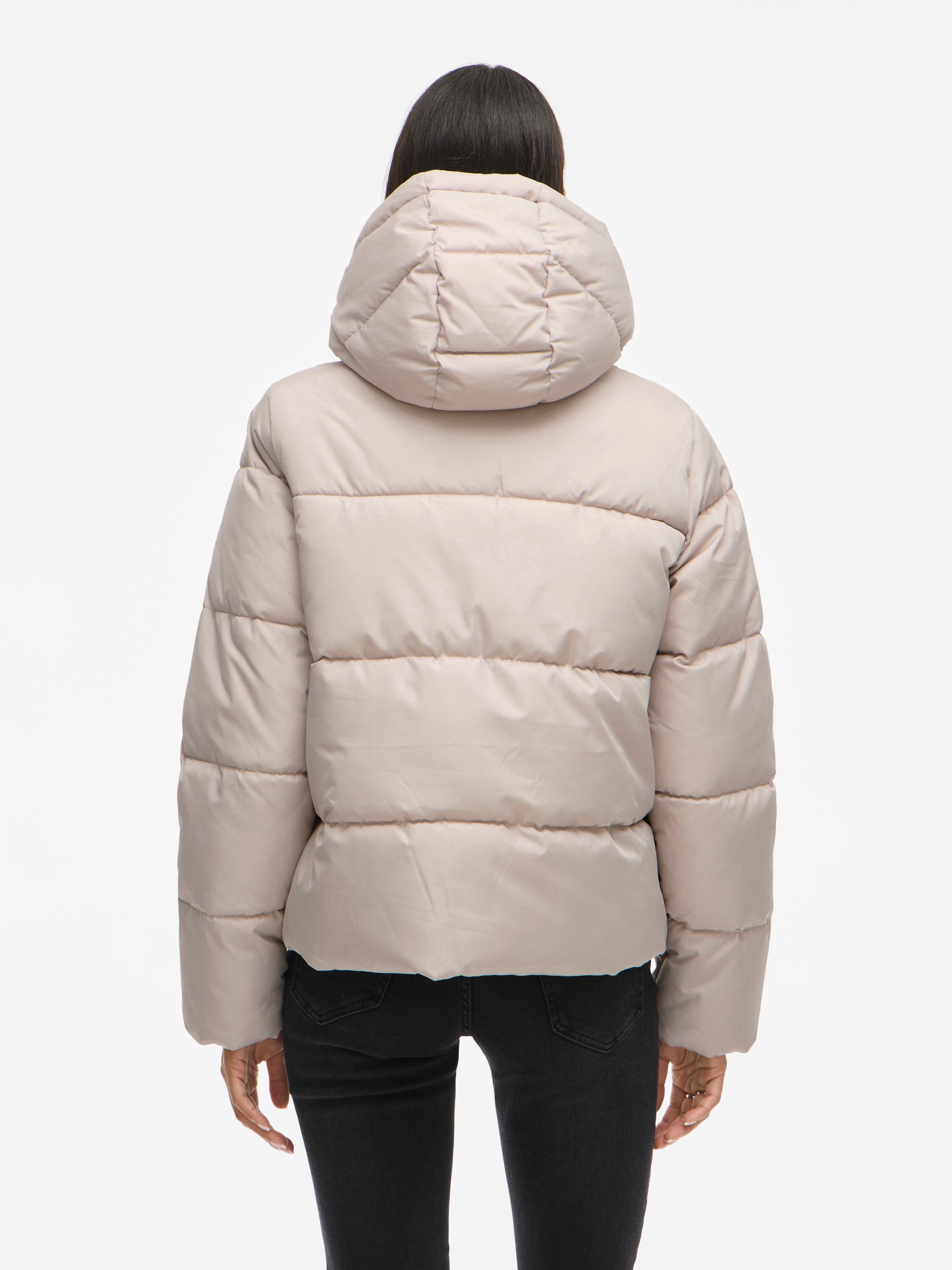 Vila Steppjacke »VIMILJA PADDED PUFFER - NOOS« mit Kapuze