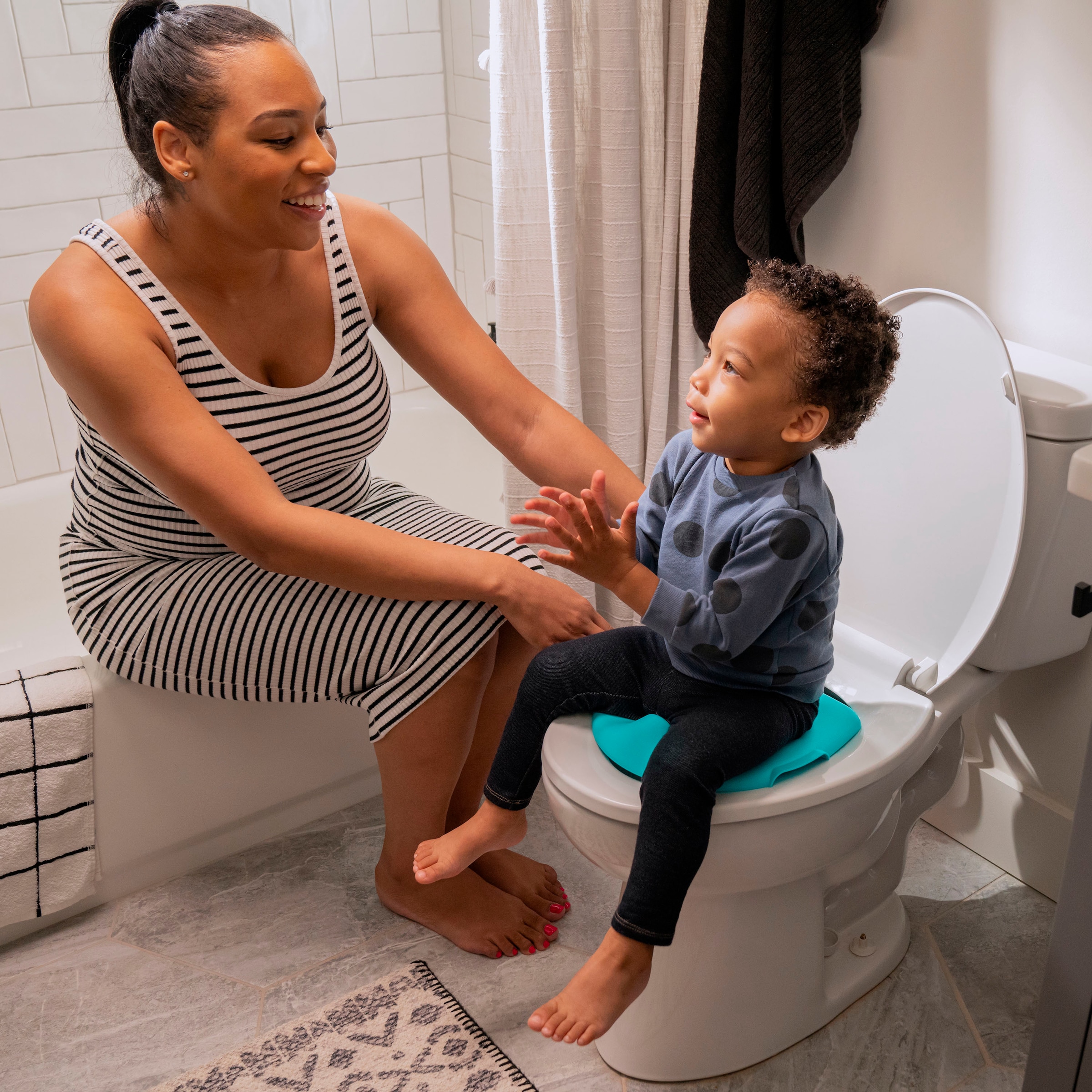 Baby Einstein Toilettentrainer »Geared for Success™ 2-in-1 Potty Training System«, mit Sound