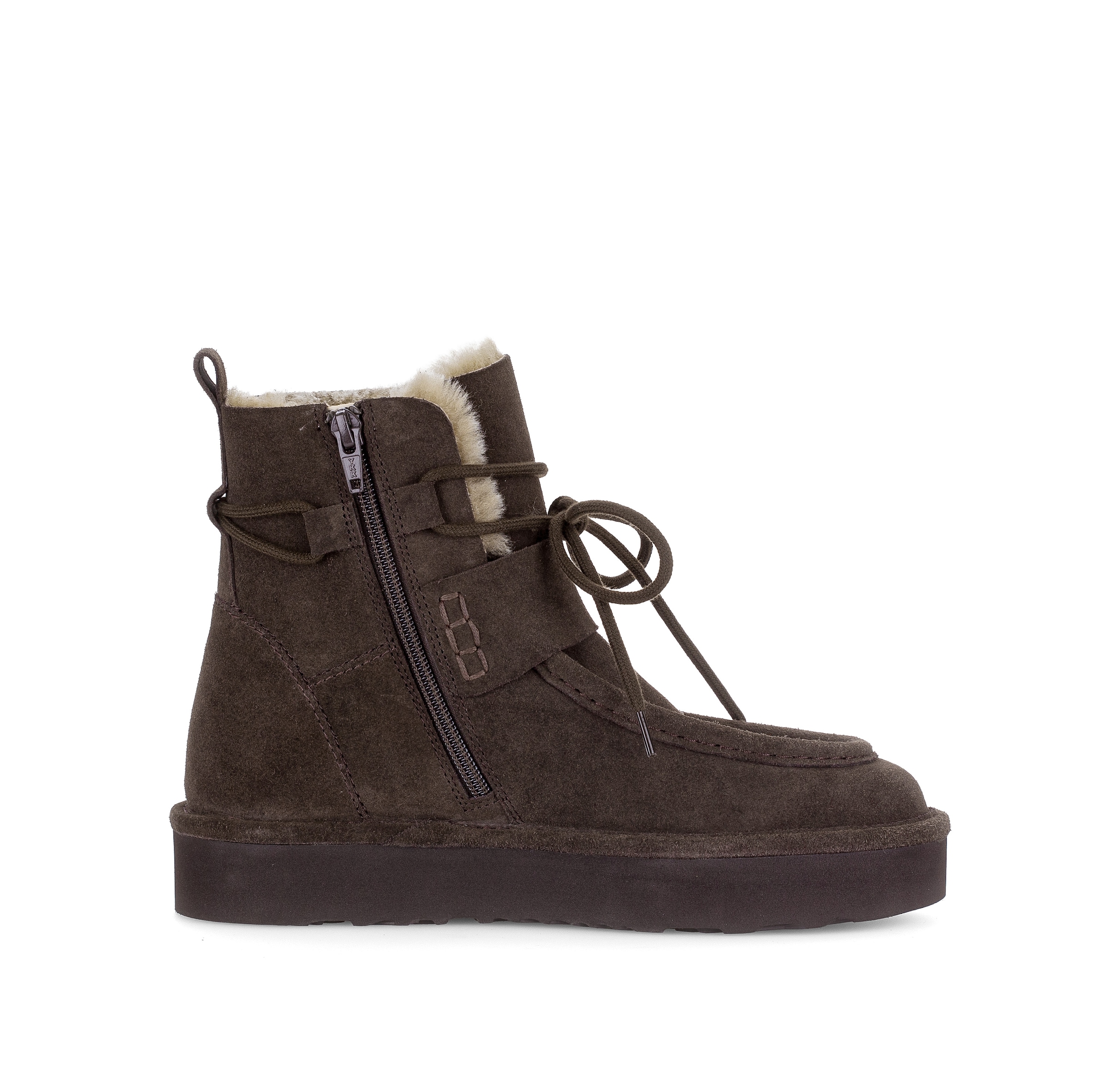 Gabor Stiefelette  Stiefelette, mit trendiger Mokassinnaht, in Weite G (=weit)