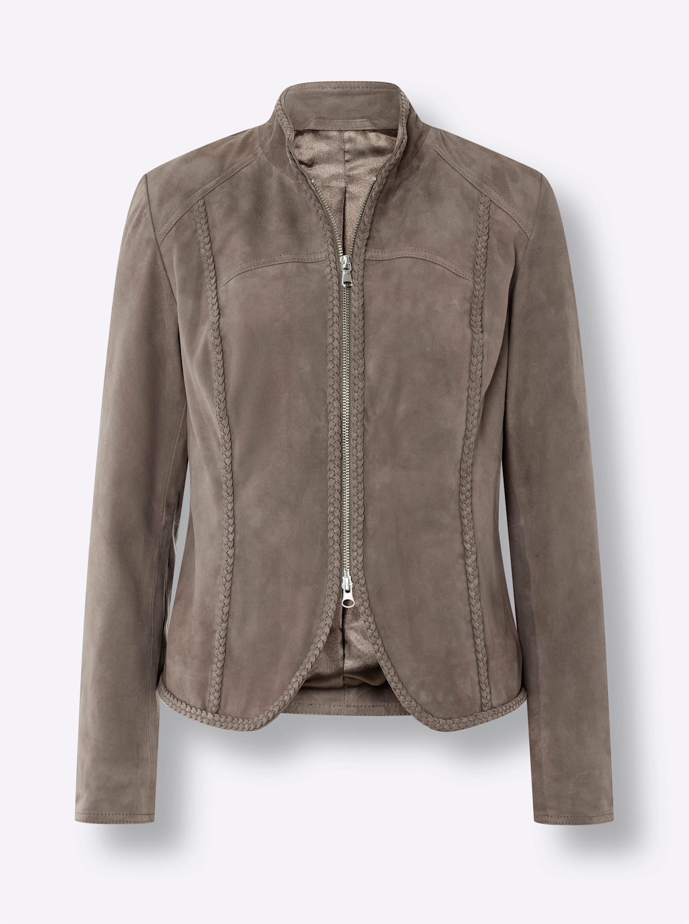 heine Lederjacke, ohne Kapuze
