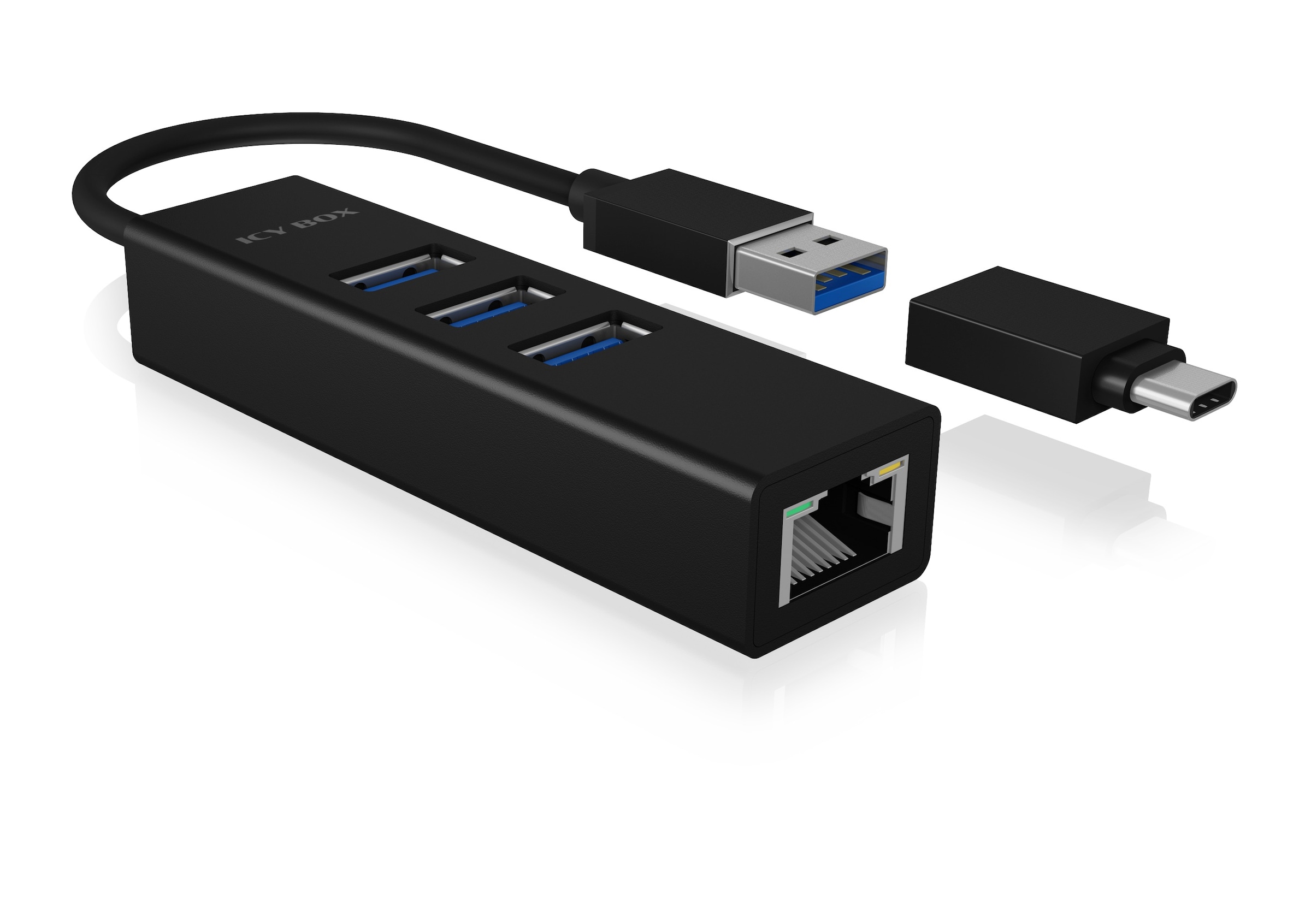 Netzwerk-Adapter »USB 3.0 HUB & LAN Adapter«