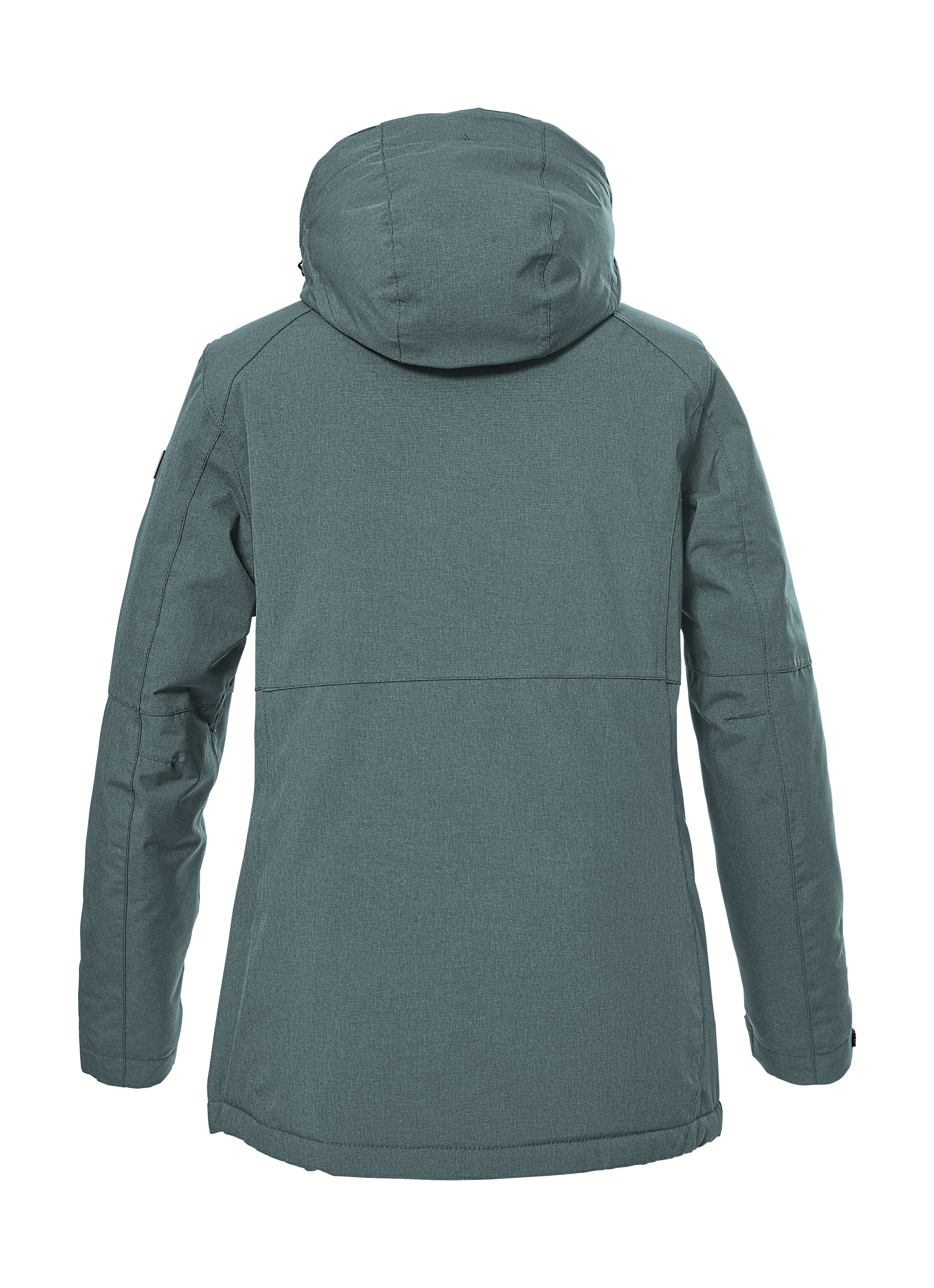 Killtec Outdoorjacke »KOW 37 WMN JCKT«, Wasserdichte Damenjacke mit abnehmbarer Kapuze und verstellbaren Bündchen