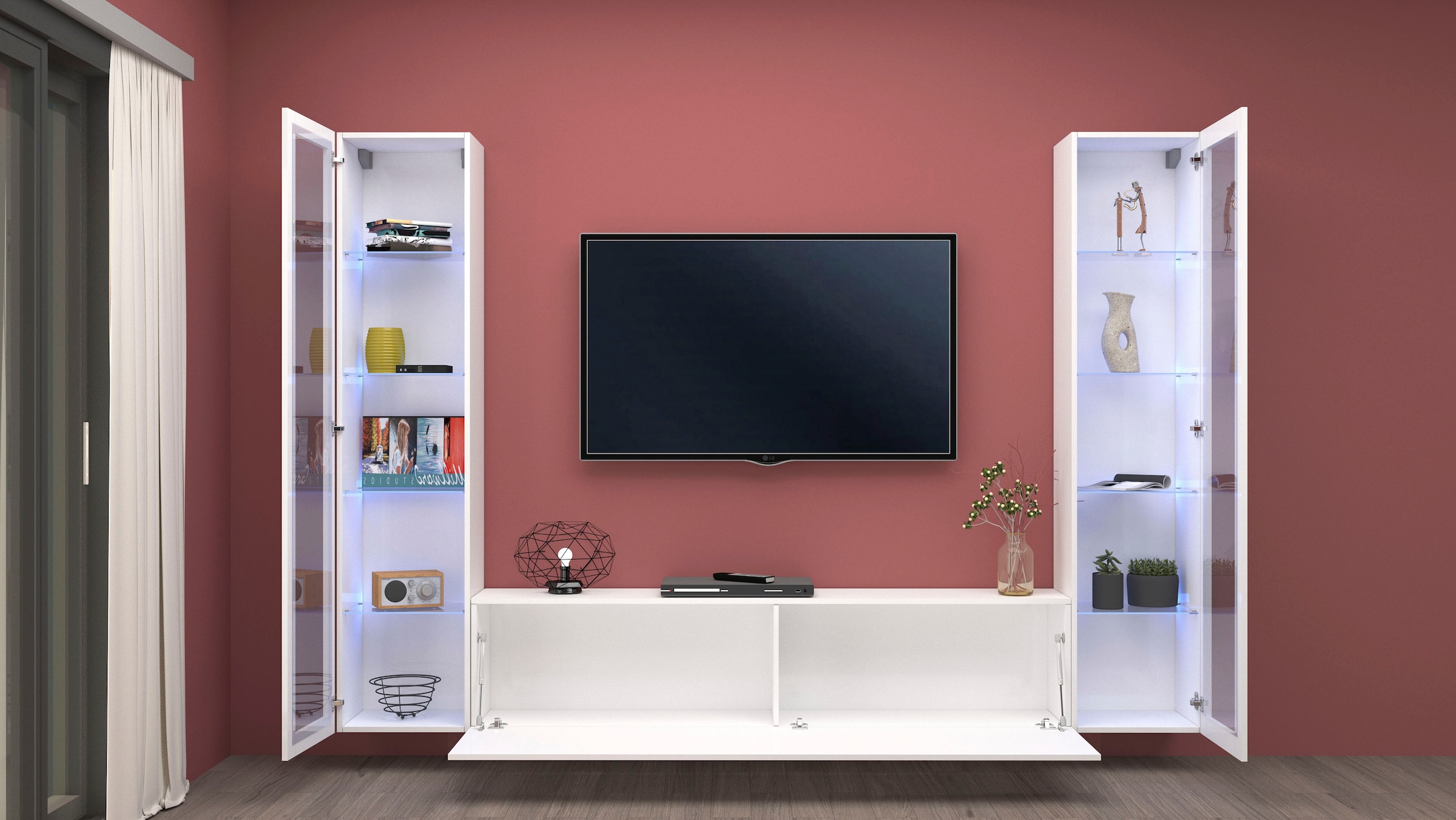 Home affaire Wohnwand »Maruska« 1 Stk. tlg.