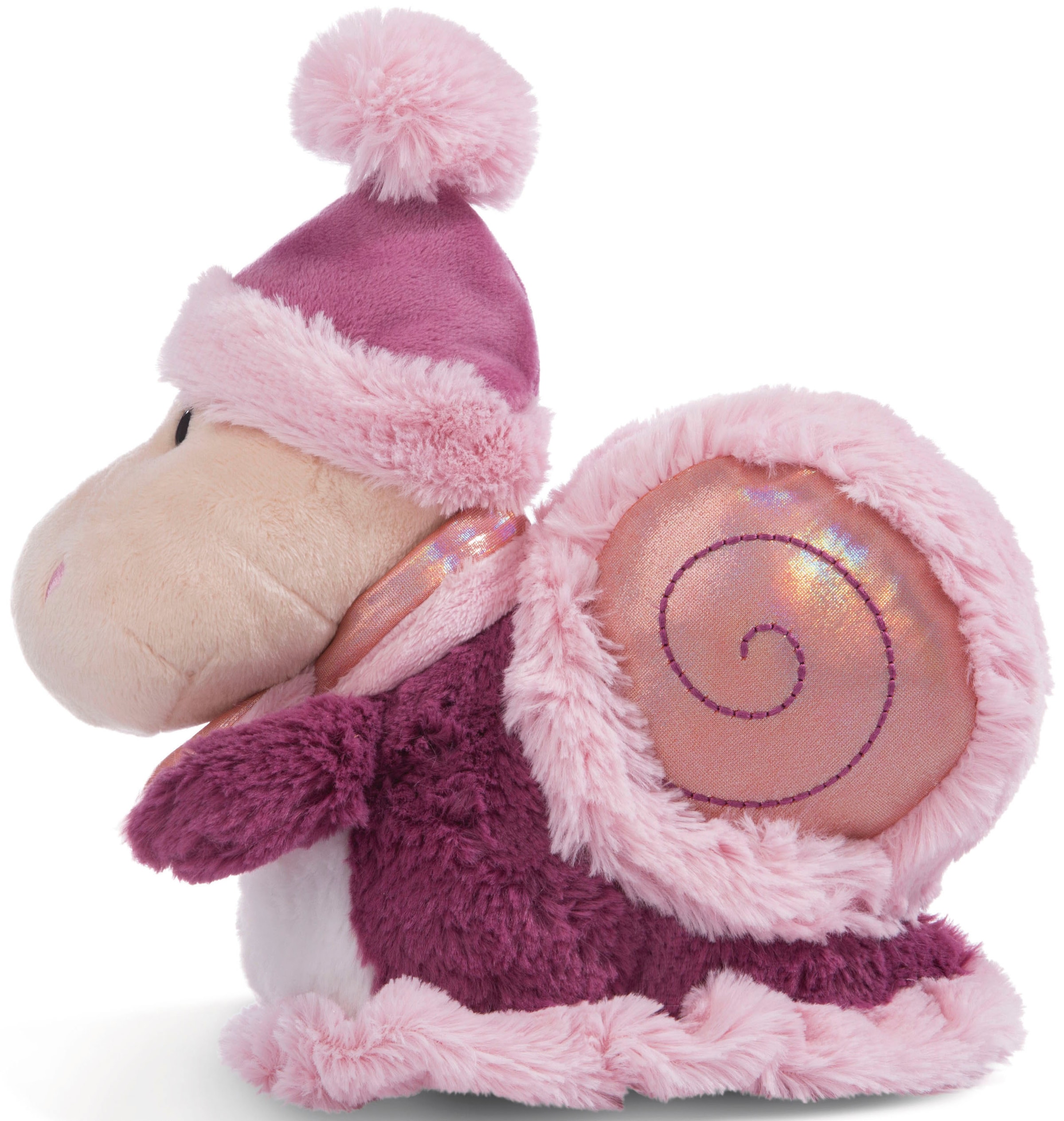 Nici Kuscheltier »Cosy Winter, Schnecke Soa, 22 cm«, enthält recyceltes Material (Global Recycled Standard)