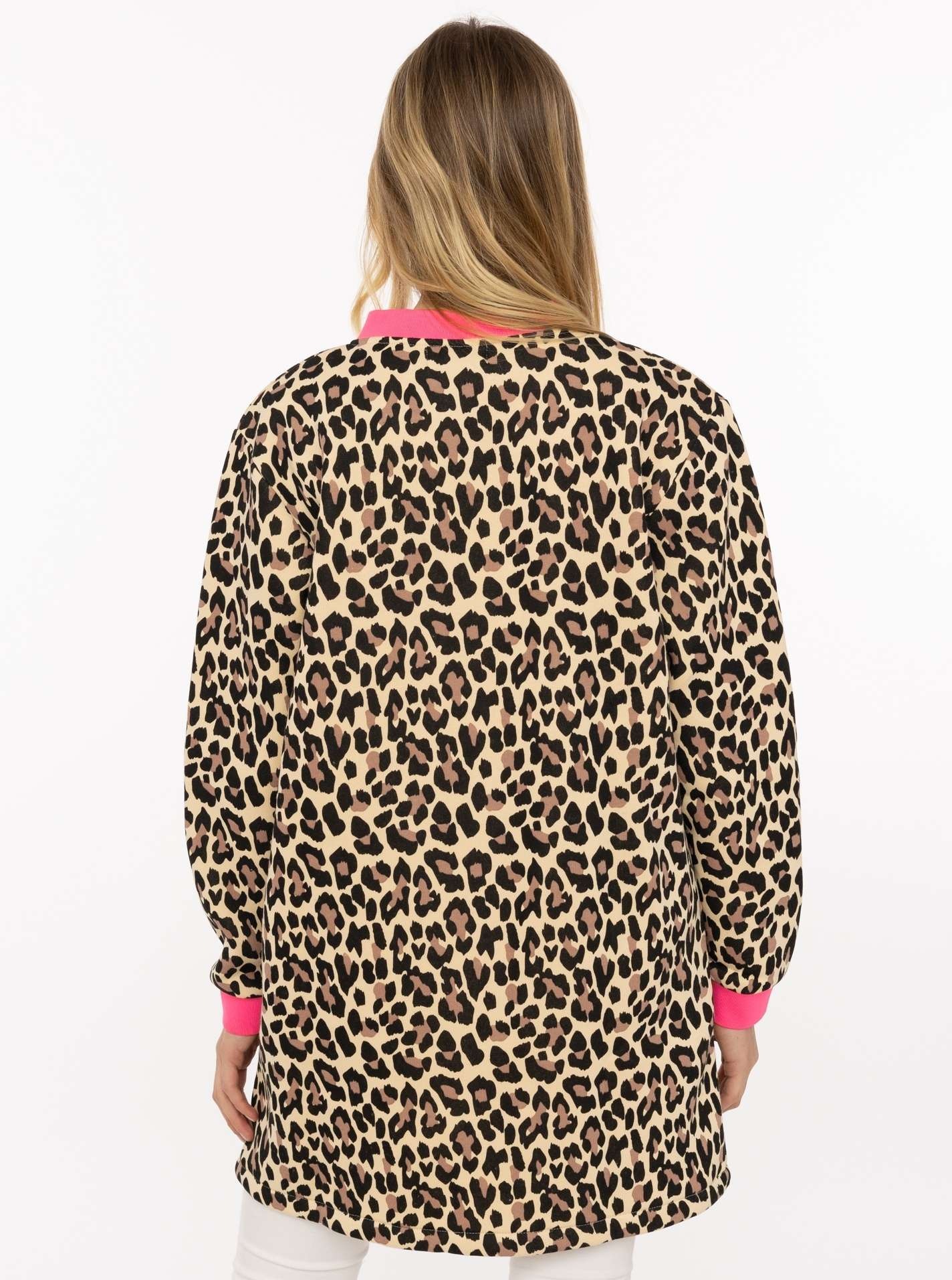 Zwillingsherz Kurzmantel »"Leo Love"« mit Patch, Reißverschluß, elastische Bündchen