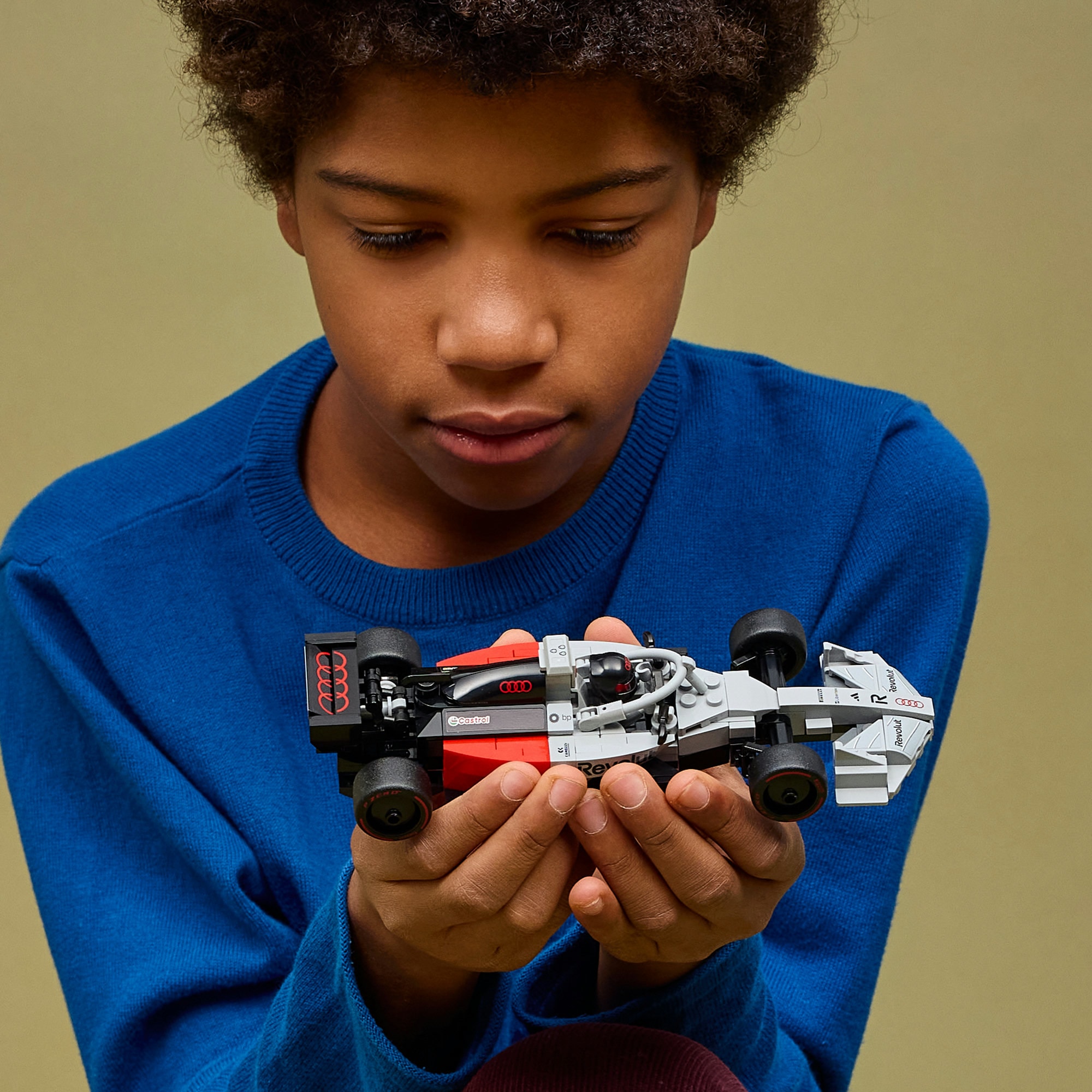 LEGO® Konstruktionsspielsteine »Audi Revolut F1 Team R26 Rennwagen (77259), LEGO Speed Champions«
