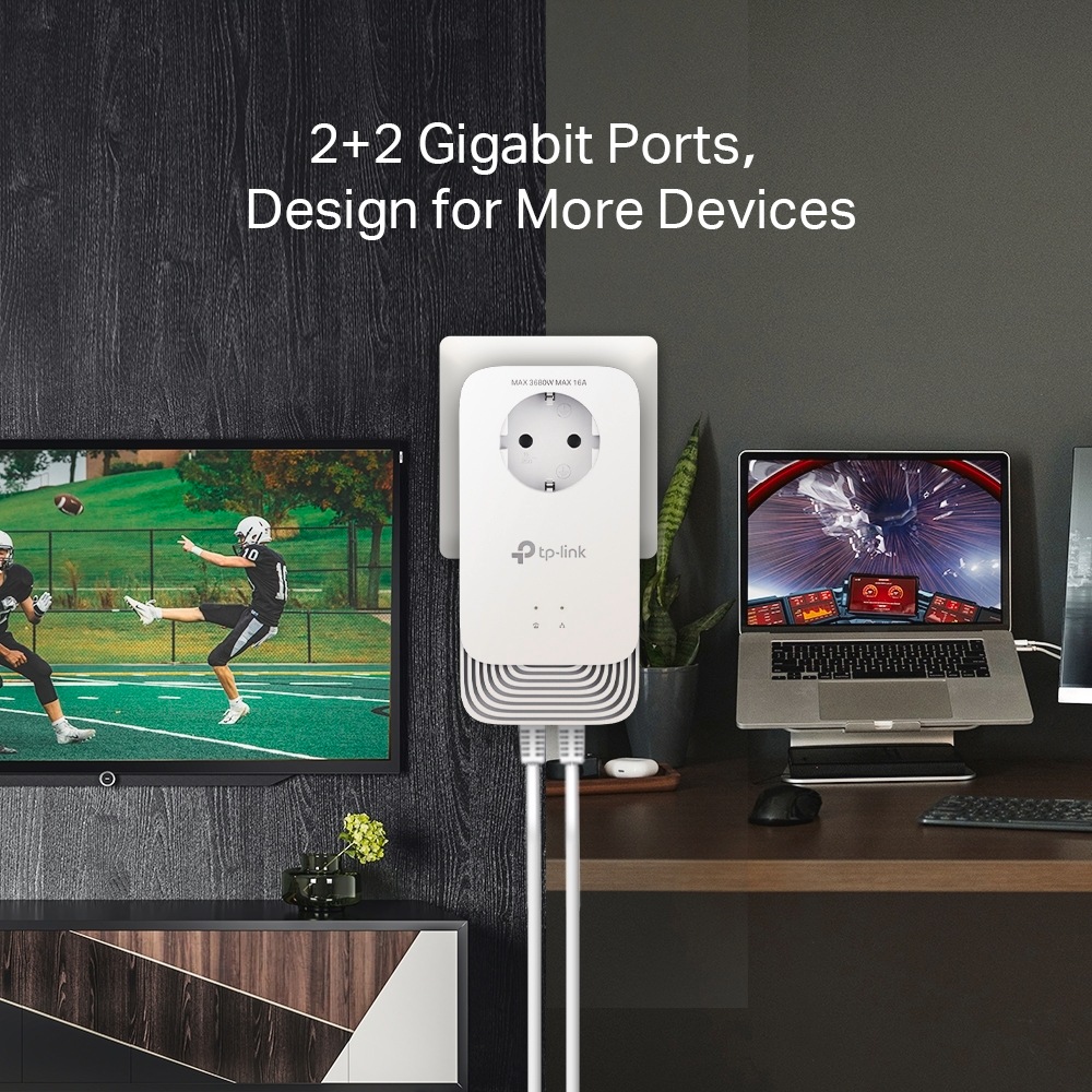 TP-Link WLAN-Repeater »PG2400P KIT G.hn2400 Powerline 2er Kit«