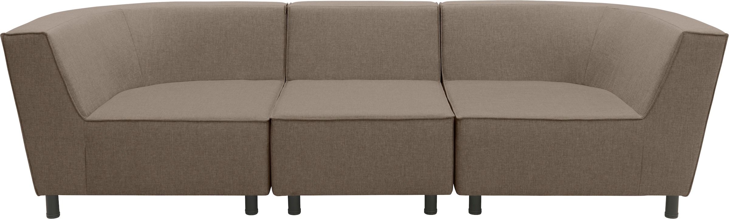 DOMO collection 3-Sitzer »Sonna, individuell zusammenstellbar«, Gartenlounge-Set oder Einzelelemente, Outdoor