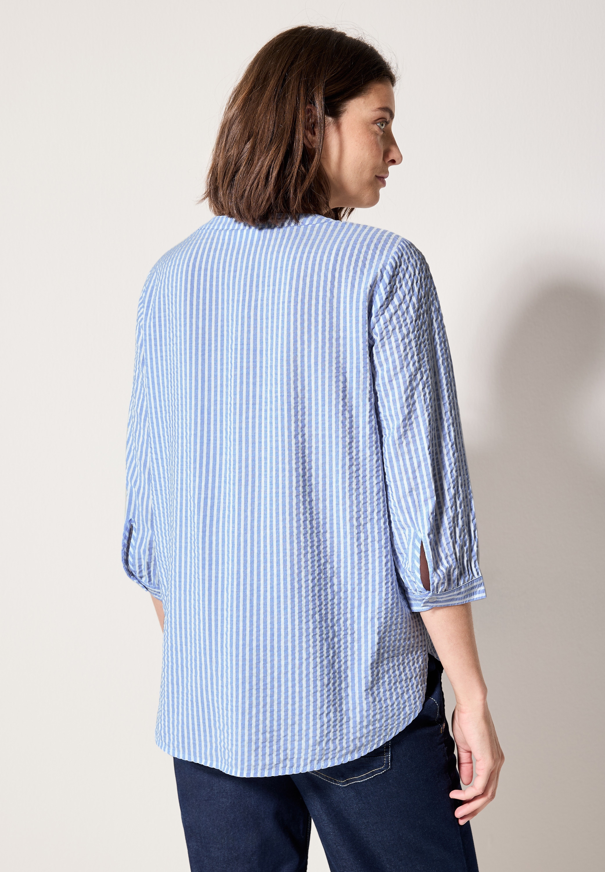Cecil Klassische Bluse, mit Streifen Muster