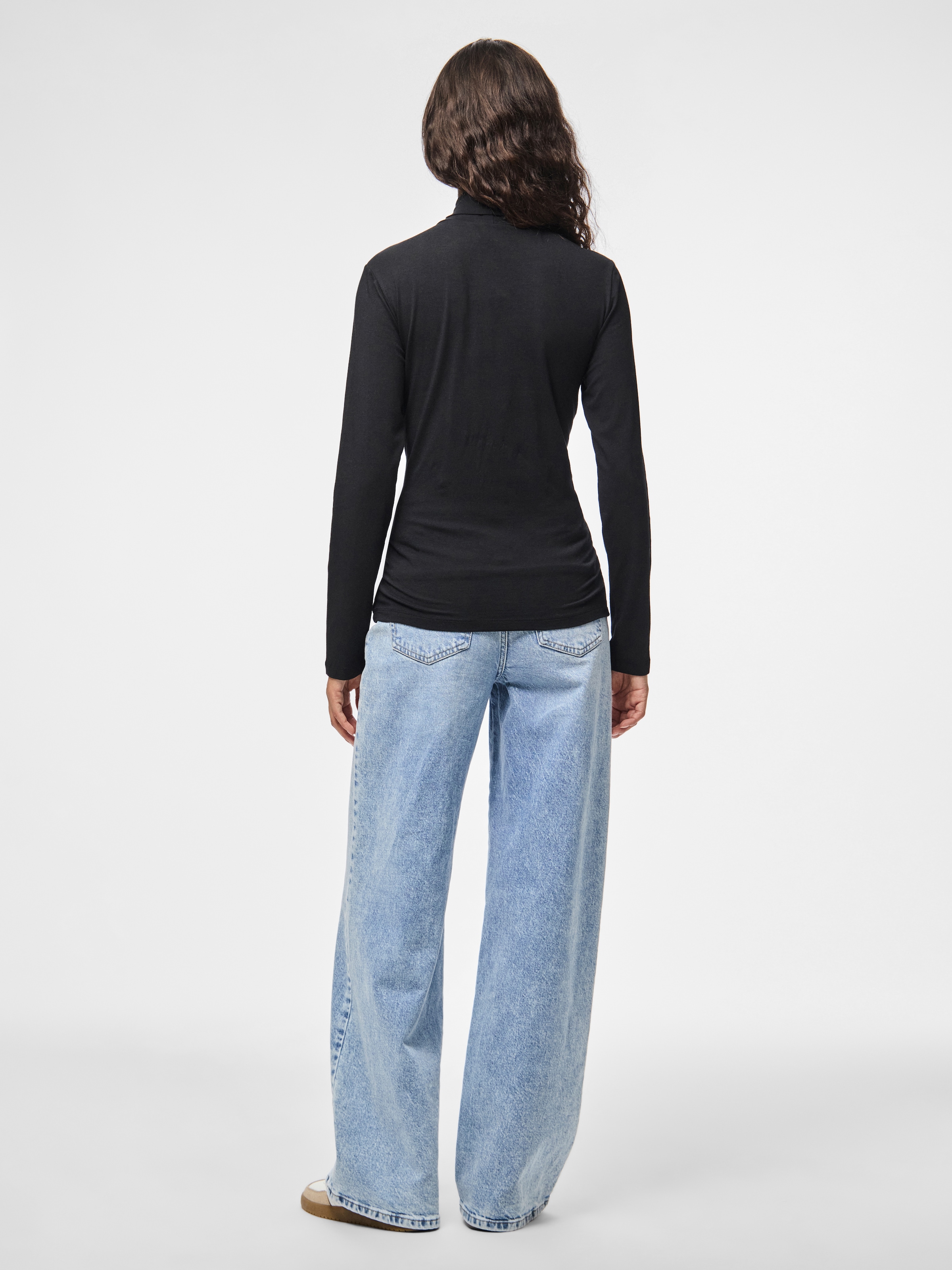 pieces Rollkragenshirt »PCSIRENE LS ROLLNECK TOP JRS NOOS«