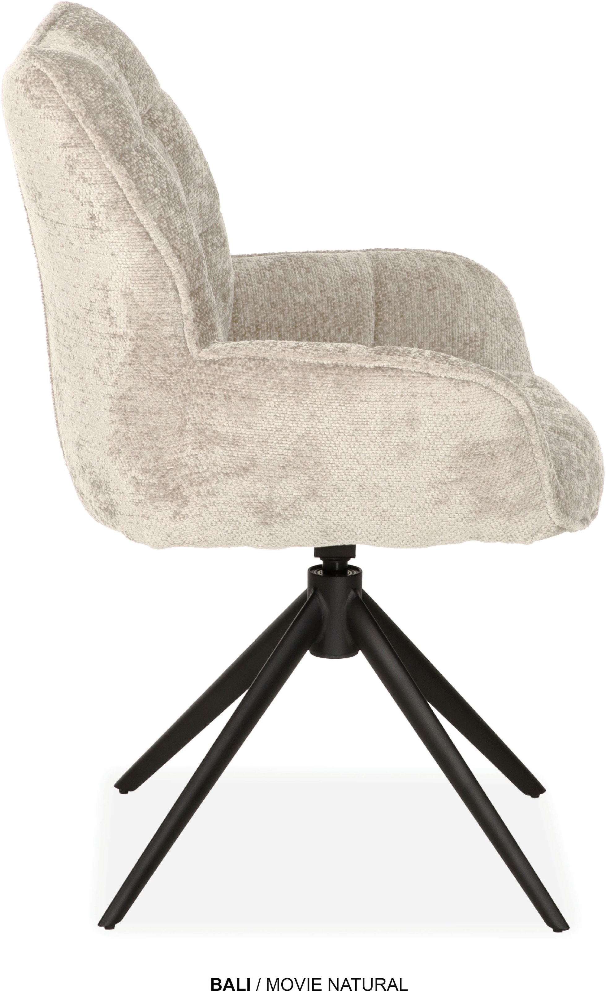 OMG Design Esszimmerstuhl »Bali« (Set) 2 Stk.Drehstuhl mit auto-return, Armlehnenstuhl