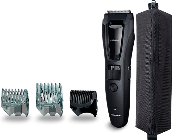 Panasonic Multifunktionstrimmer »ER-GB62-H503« 3 Aufsätze 3-in-1 Trimmer für Bart, Haare &Körper in grau