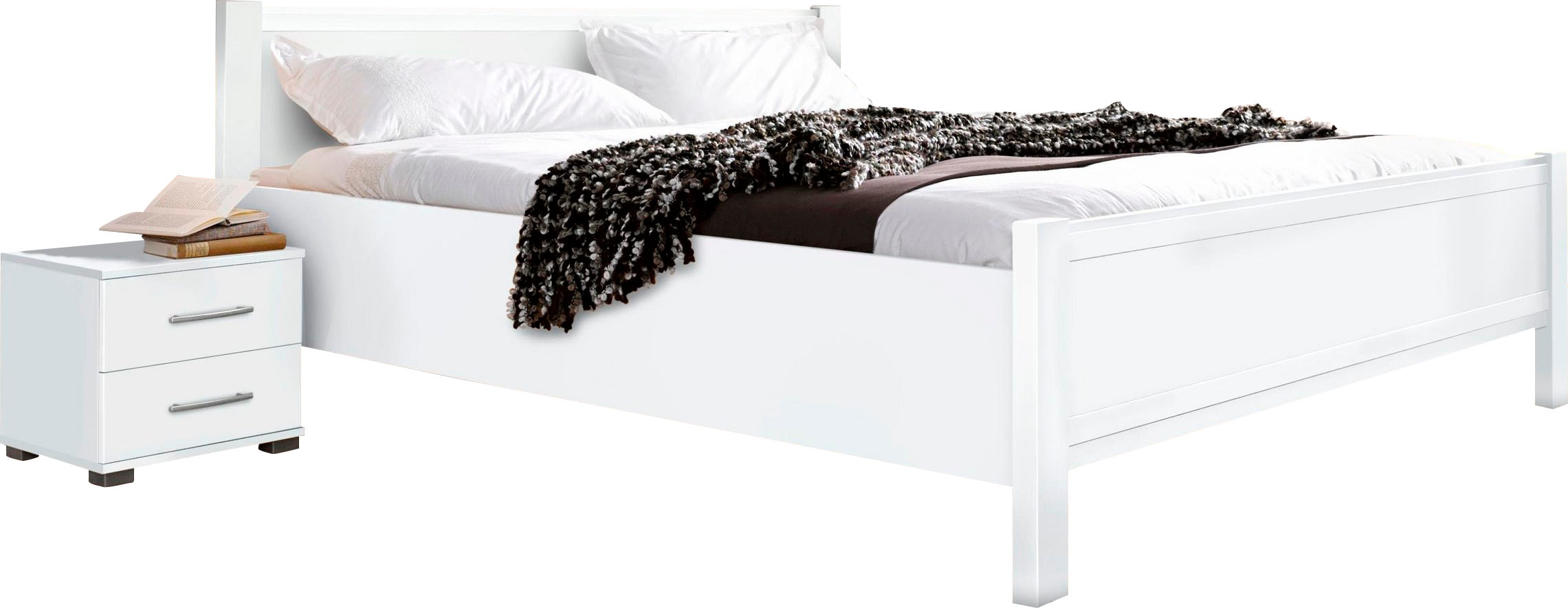 priess Bett »Husum Schlafzimmer Jugendzimmer Rahmenbett«, mit Komforthöhe verschiedene Ausführungen hochwertige Premium Qualität
