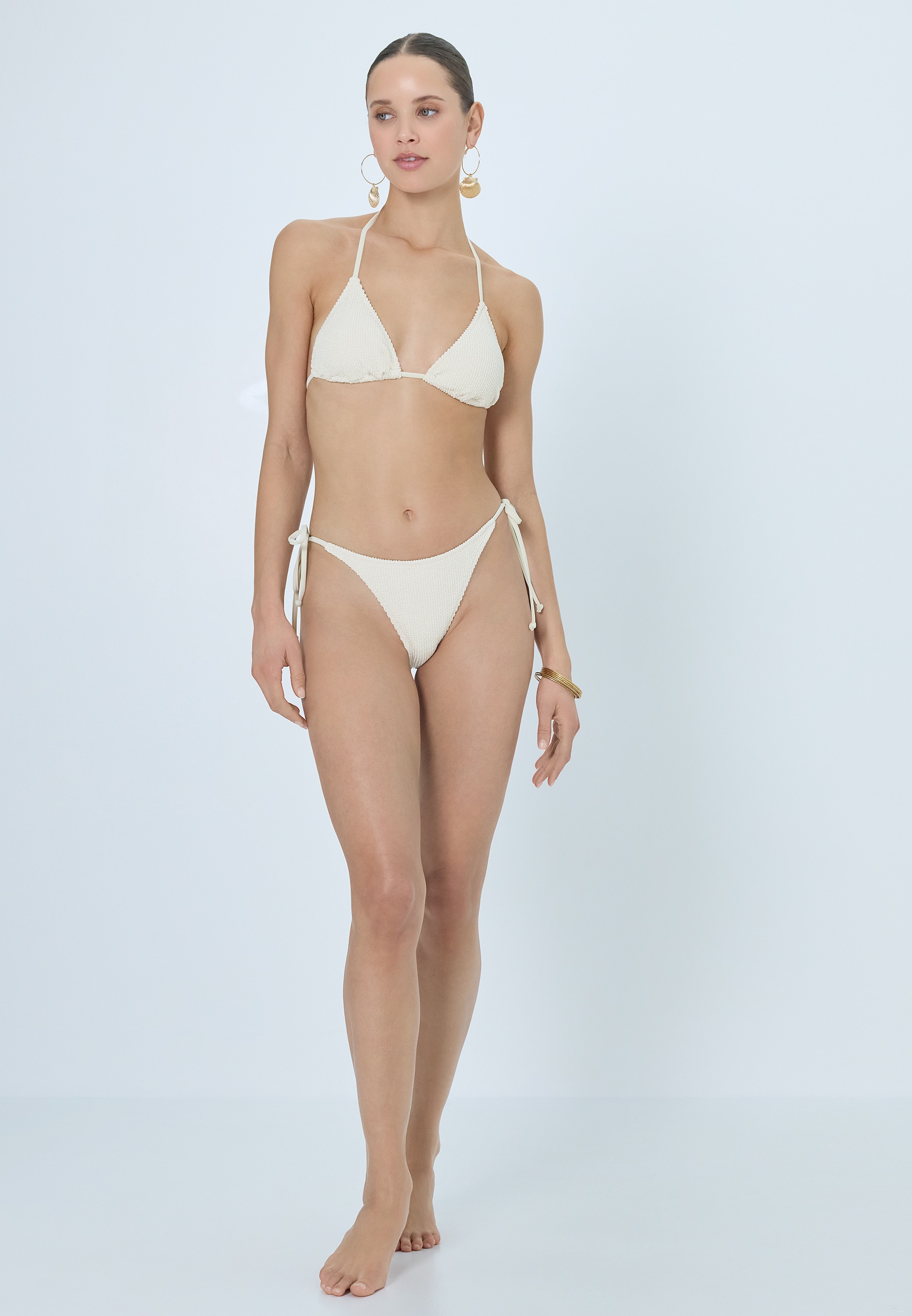 LSCN by LASCANA Bikini-Hose »Lou« aus trendiger Strukturware
