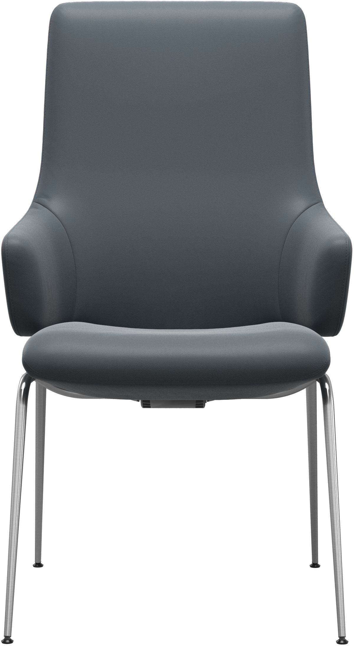 Stressless® Polsterstuhl »Laurel«, Leder BATICK, High Back mit Armlehne, Größe L, mit Beinen aus Stahl in Chrom matt