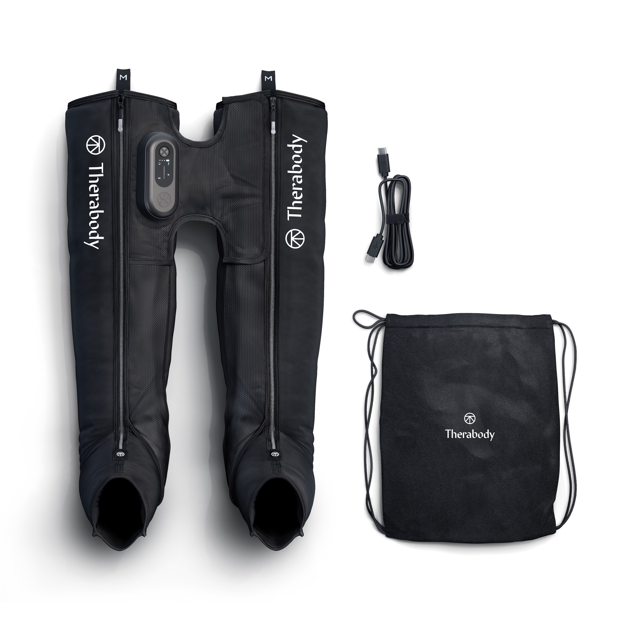 Therabody Massagegerät »Gr. L, RecoveryAir JetBoots Prime Kompressions-Stiefel, Large«, lindert Muskelschmerz, fördert Regeneration, Leistung, Flexibilität