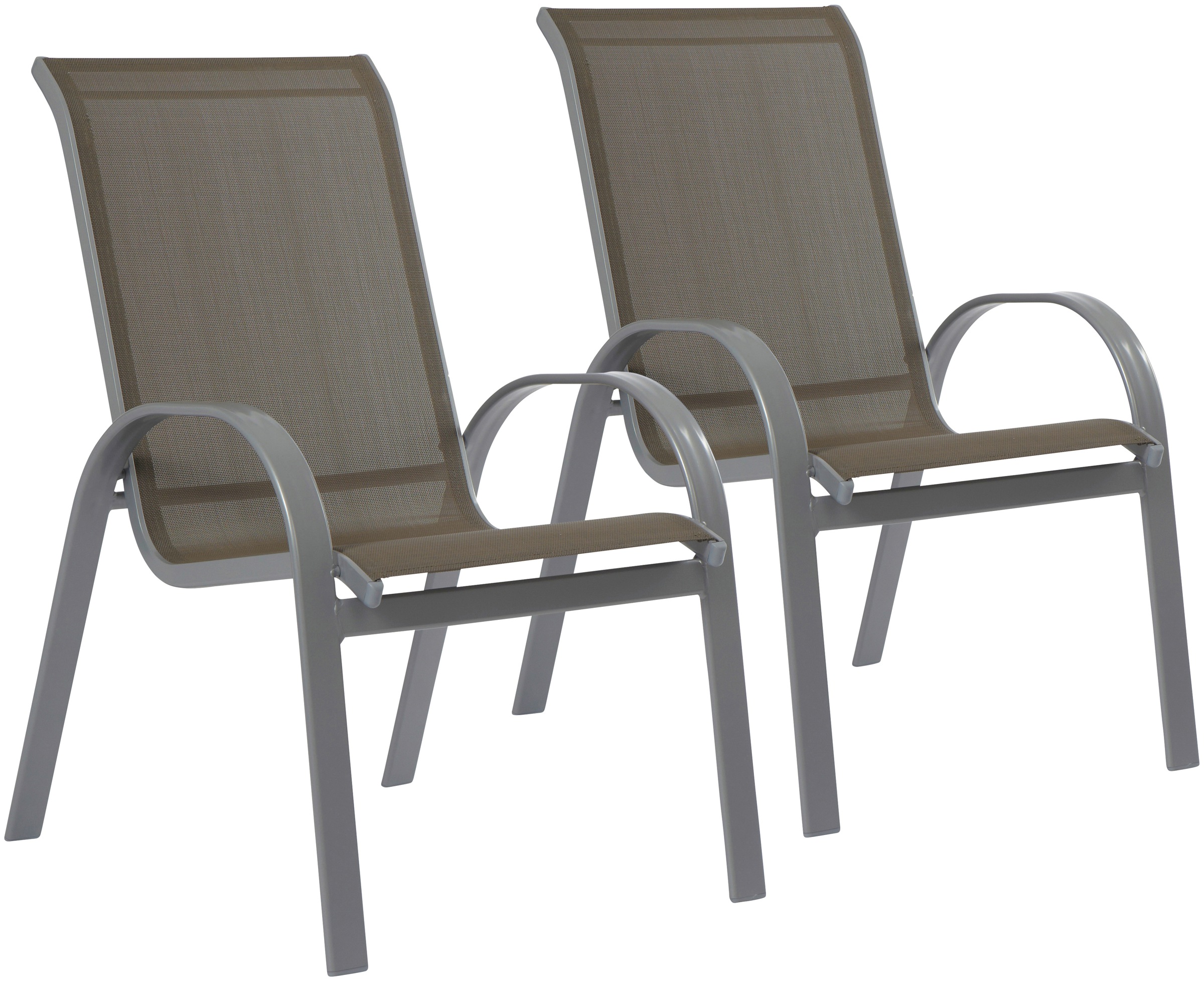 MERXX Garten-Essgruppe »Amalfi«, (5 tlg.), 4 Sessel, Tisch ausziehbar 90x120-180 cm, Alu/Textil