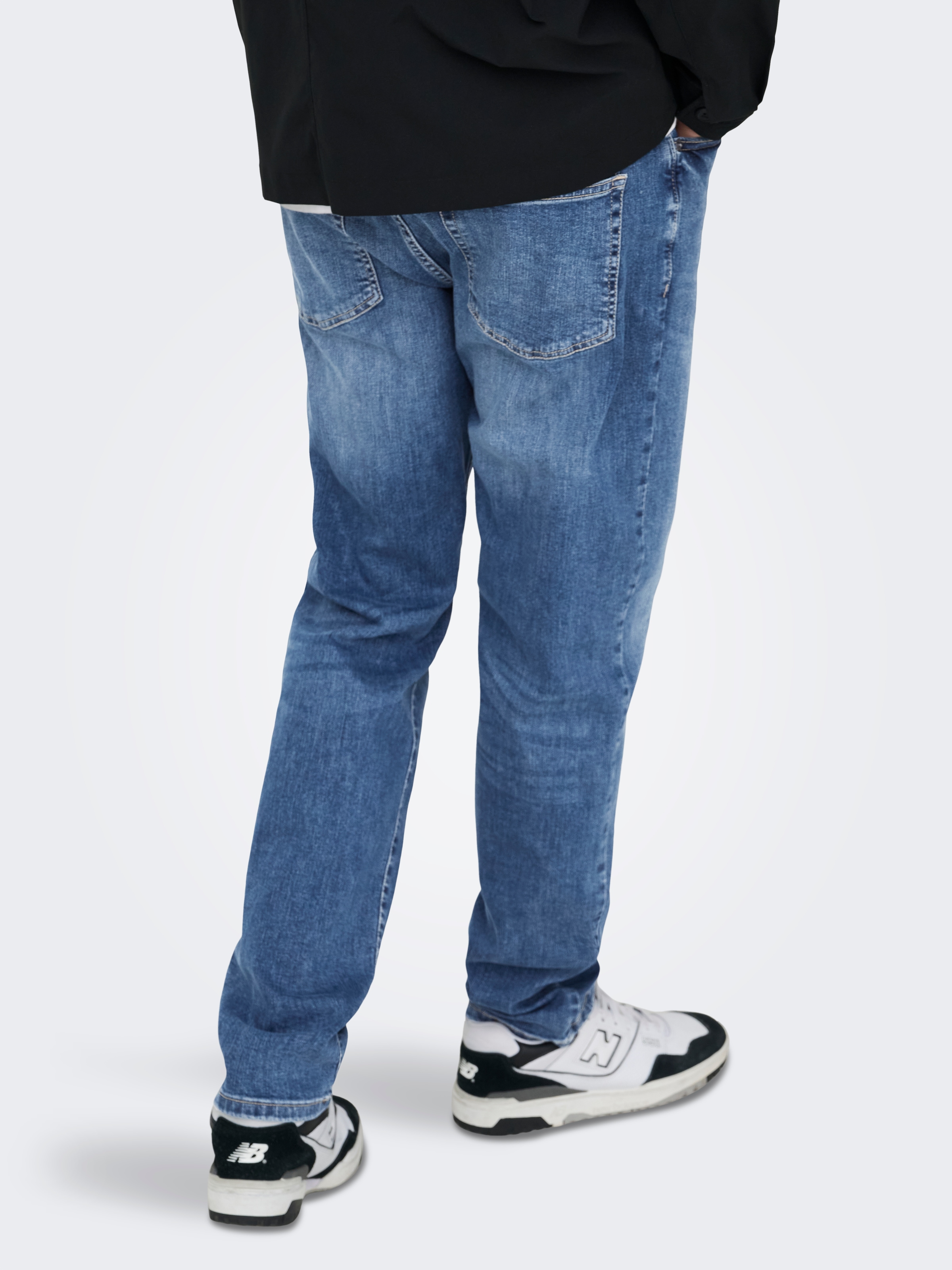 ONLY & SONS Regular-fit-Jeans »ONSWEFT REG. MB 6755 MAT DNM NOOS« Baumwollmischung, regular fit