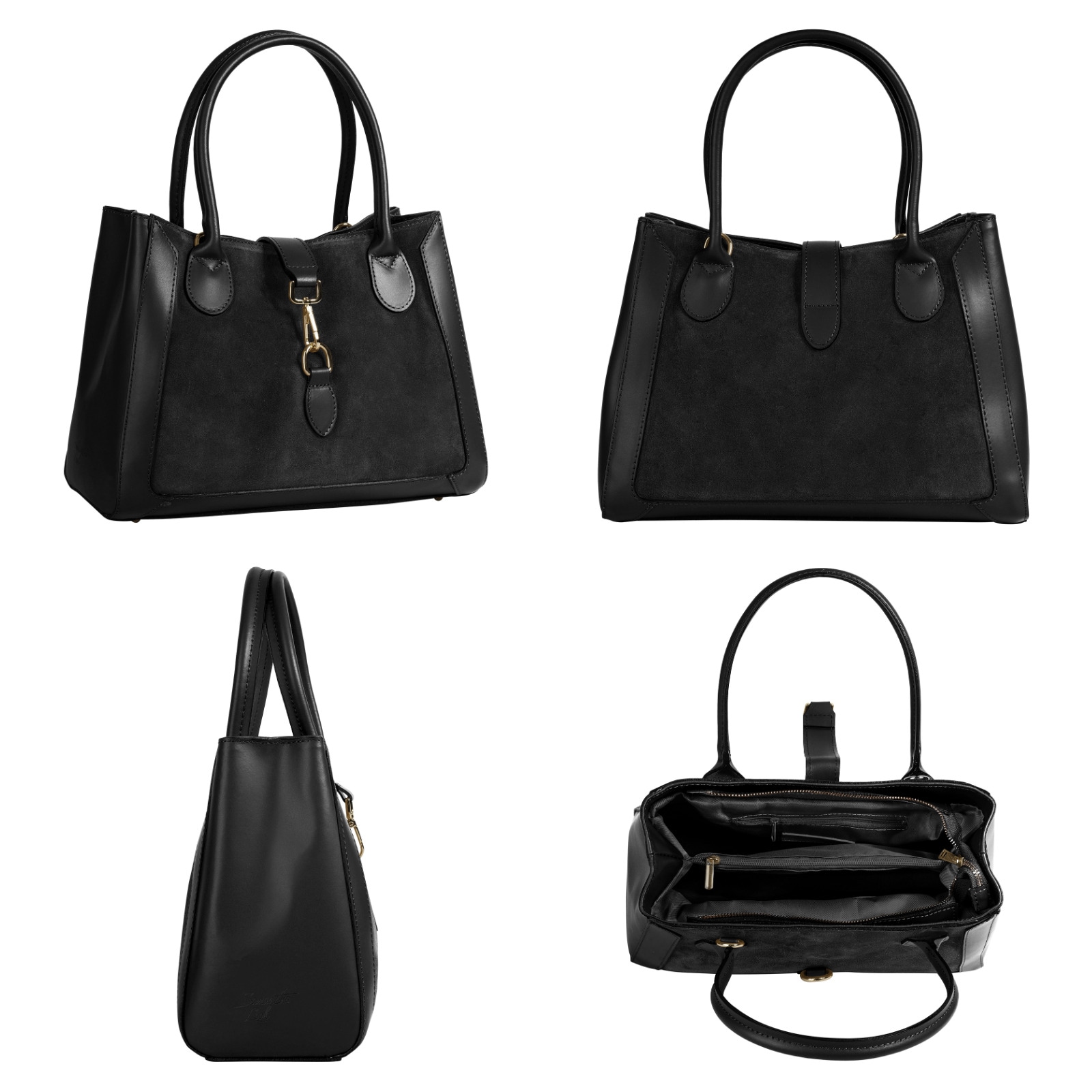 Samantha Look Shopper, echt Leder, Made in Italy