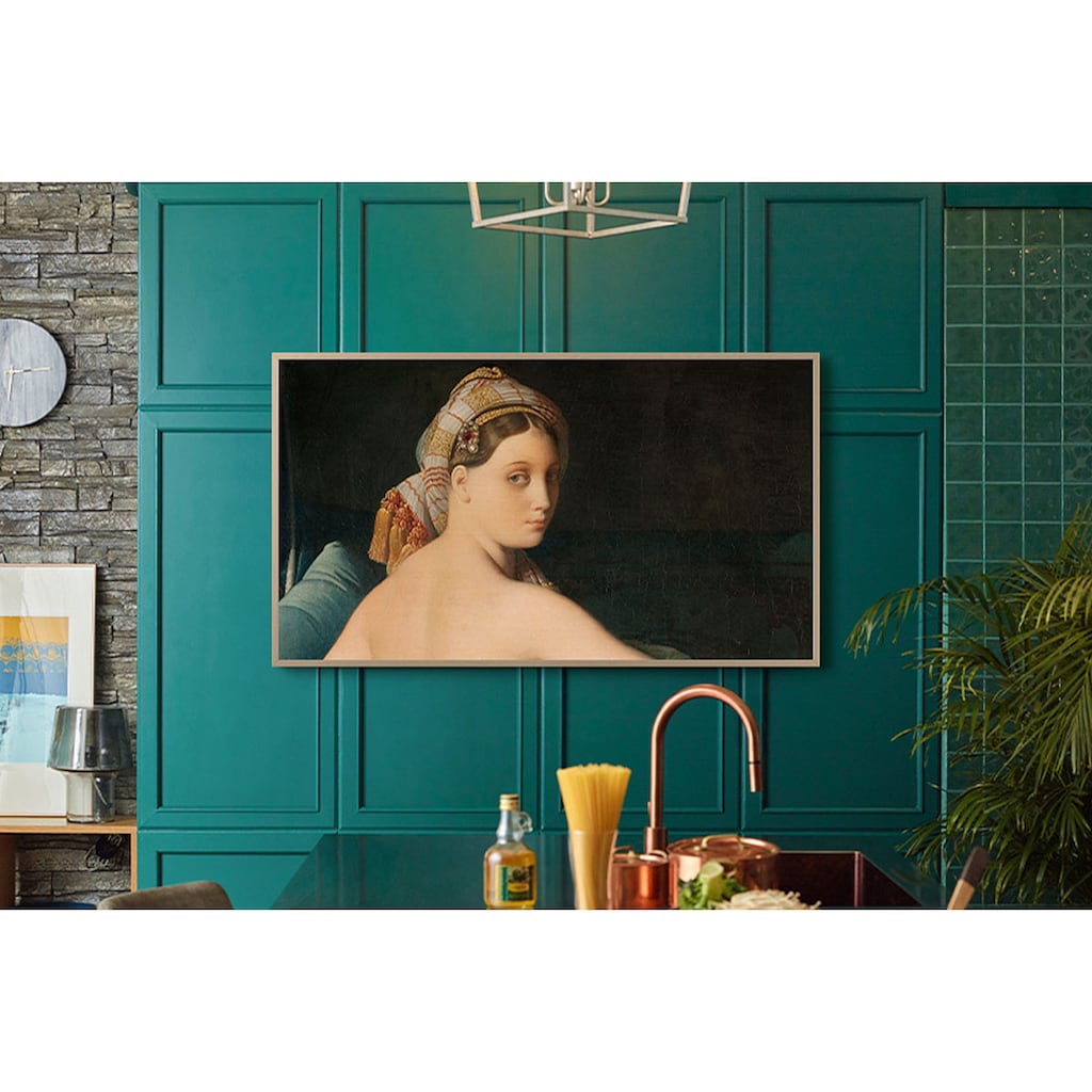 Samsung LED Lifestyle Fernseher »32" QLED 4K The Frame (2022)«, 80 cm/32 Zoll, Smart-TV