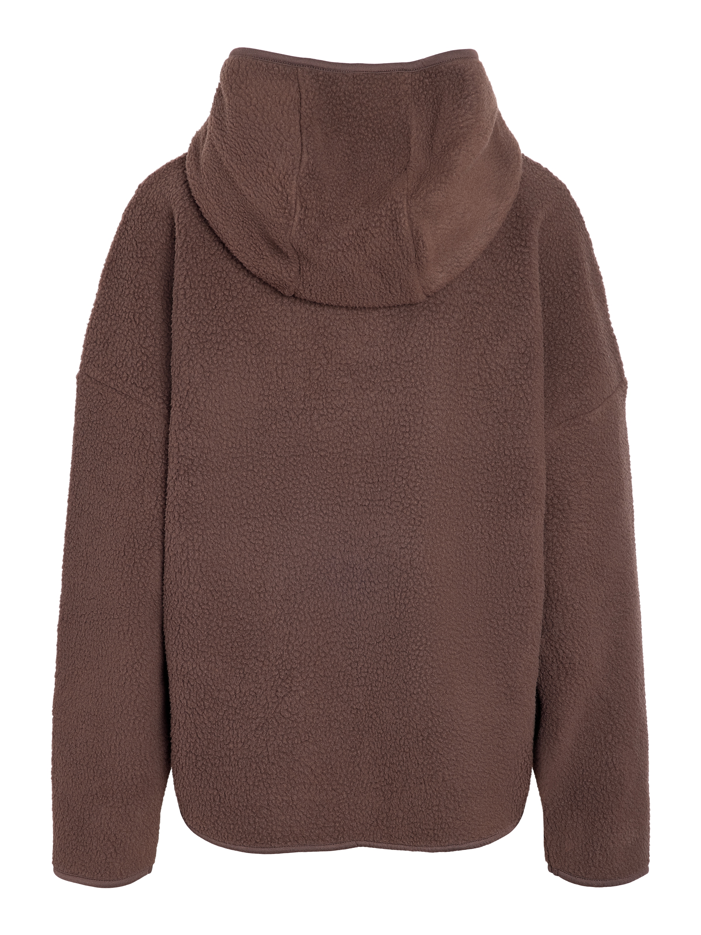 Noisy may Fleecepullover »NMCOZY L/S HALFWAY ZIP SWEATER JRS NOOS«, Polyester, relaxed fit
