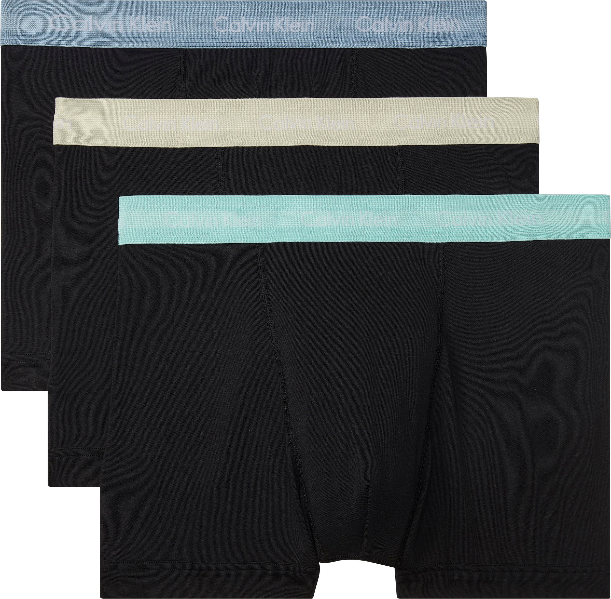 Calvin Klein Underwear Trunk »TRUNK 3PK«, (Packung, 3 St.), mit Calvin Klein Logo-Elastikbund (3 Stück)
