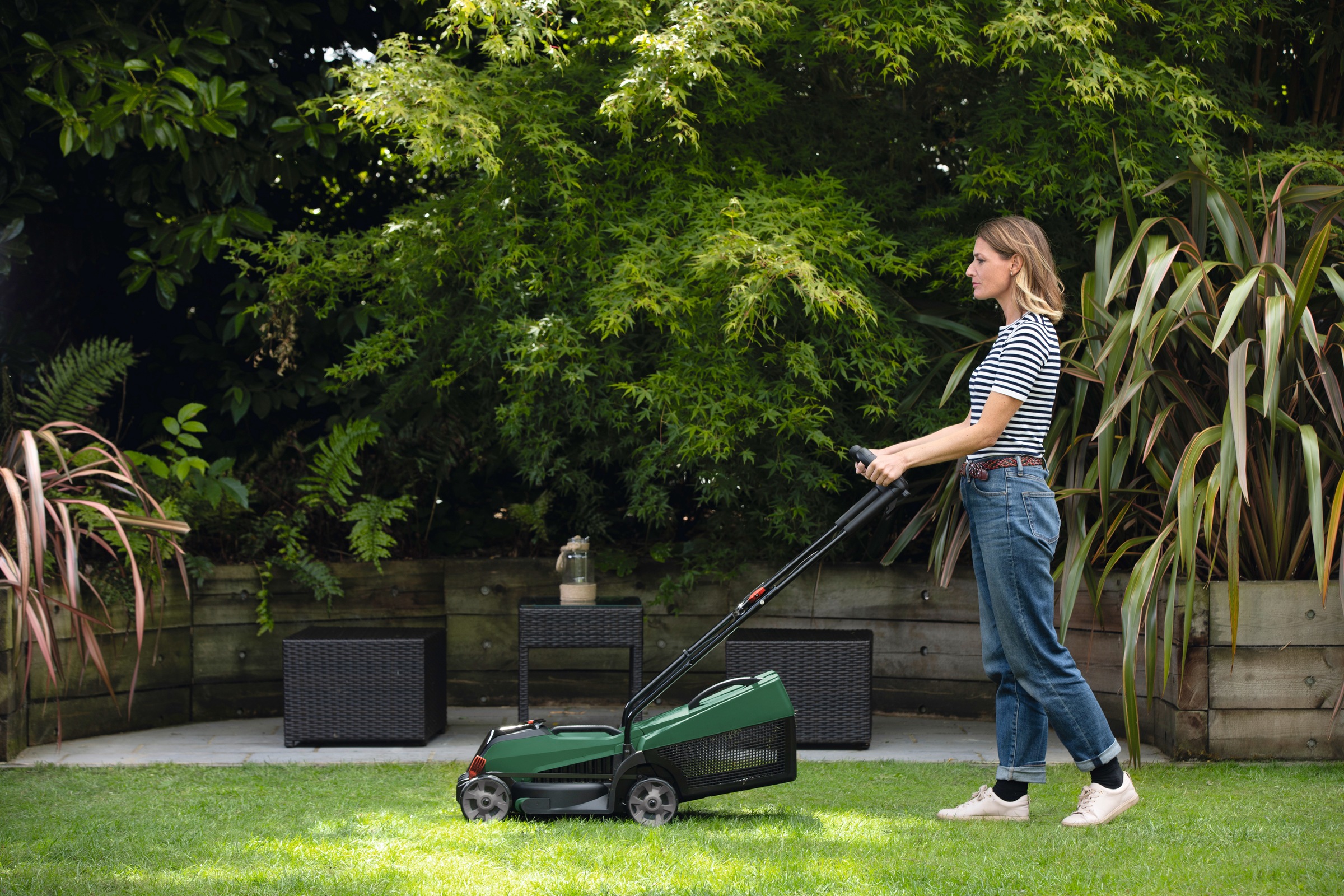 Bosch Home & Garden Akkurasenmäher »CityMower 18V 32«, ohne Akku und Ladegerät