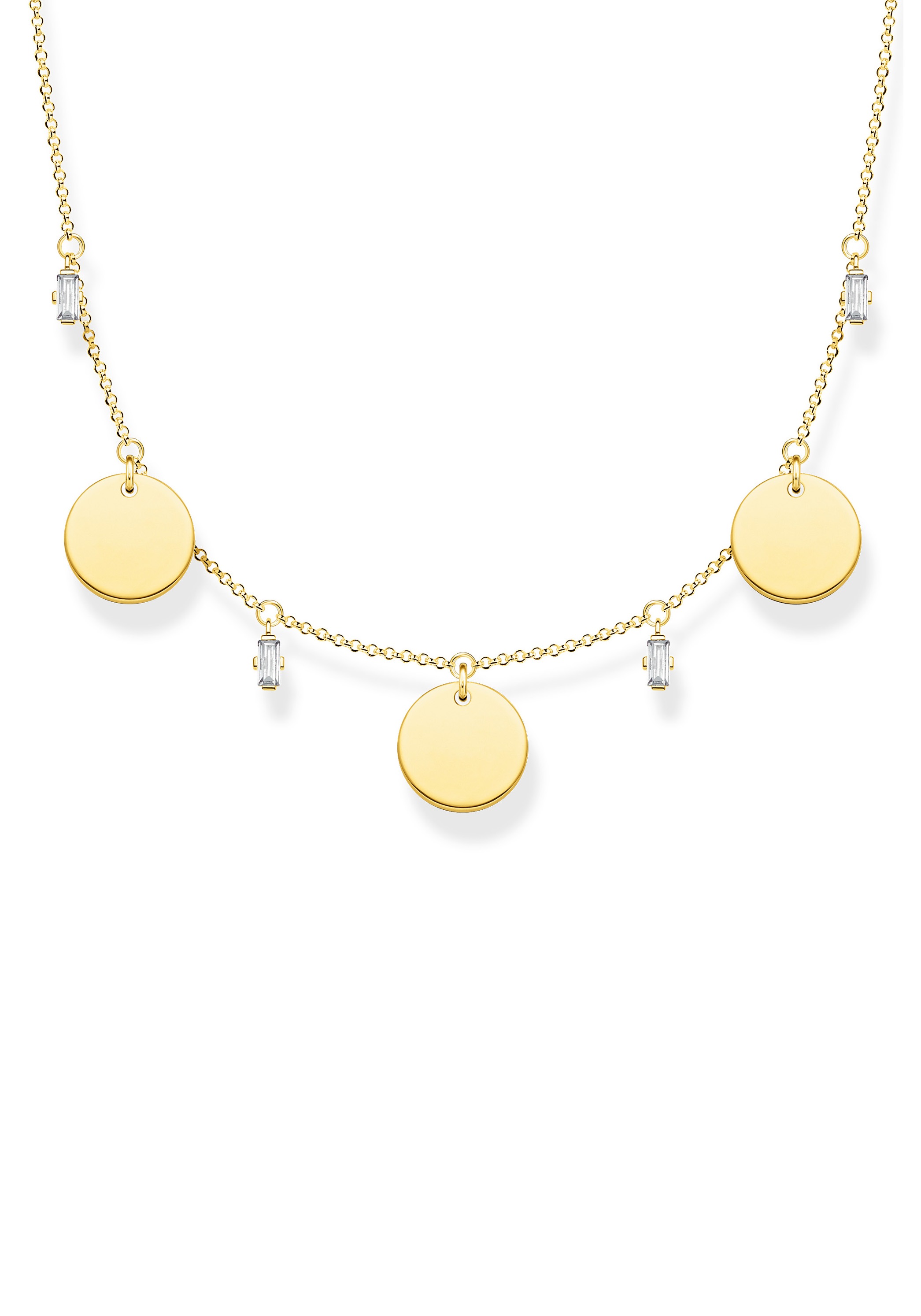 THOMAS SABO Silberkette »KE1960-414-39-L45V«, mit Zirkonia