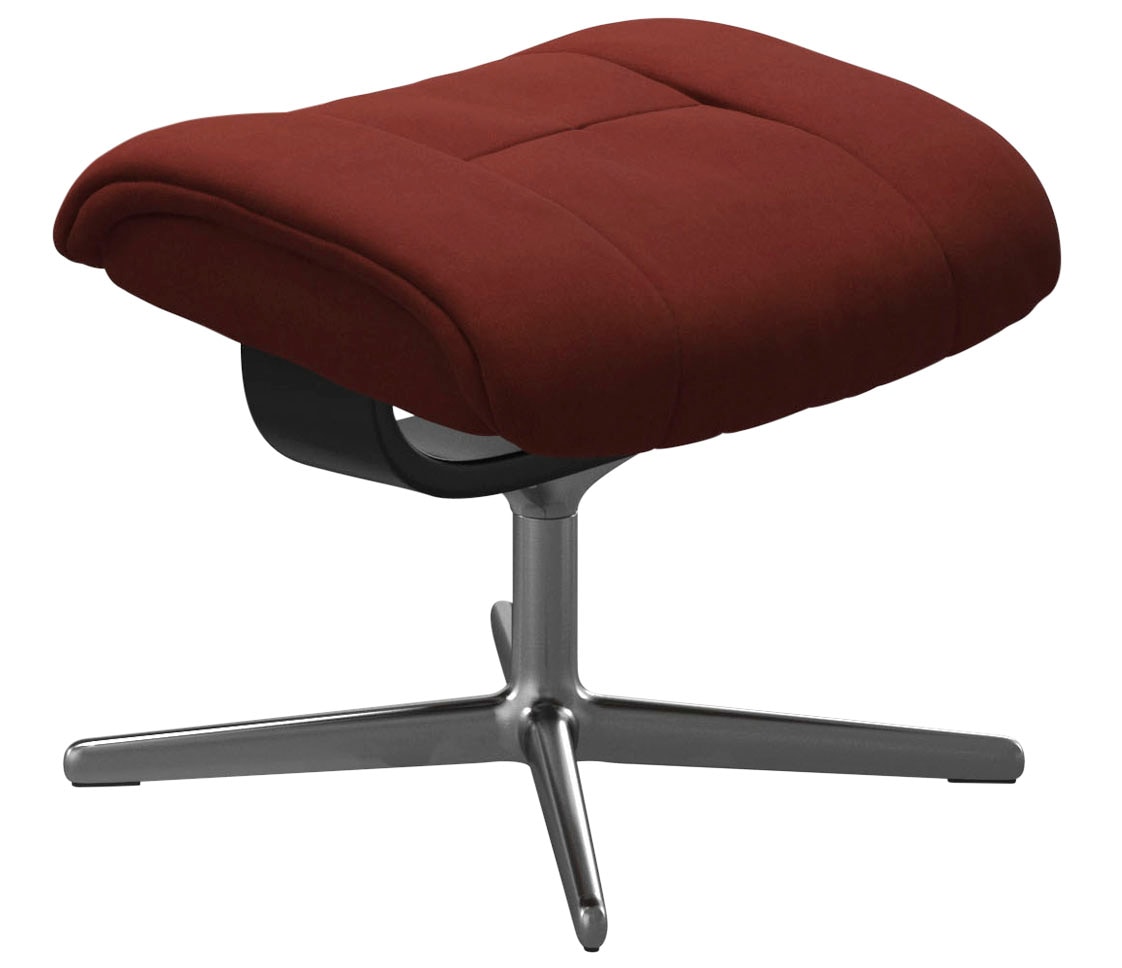 Stressless® Fußhocker »Mayfair« mit Cross Base, Größe S, M & L, Holzakzent Schwarz