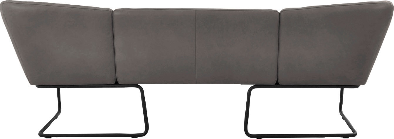 K+W Komfort & Wohnen Polsterbank »Mikkado Tube«, in abgerundeter Form, Rundrohrkufe lang, in 2 Breiten 192 oder 242 cm