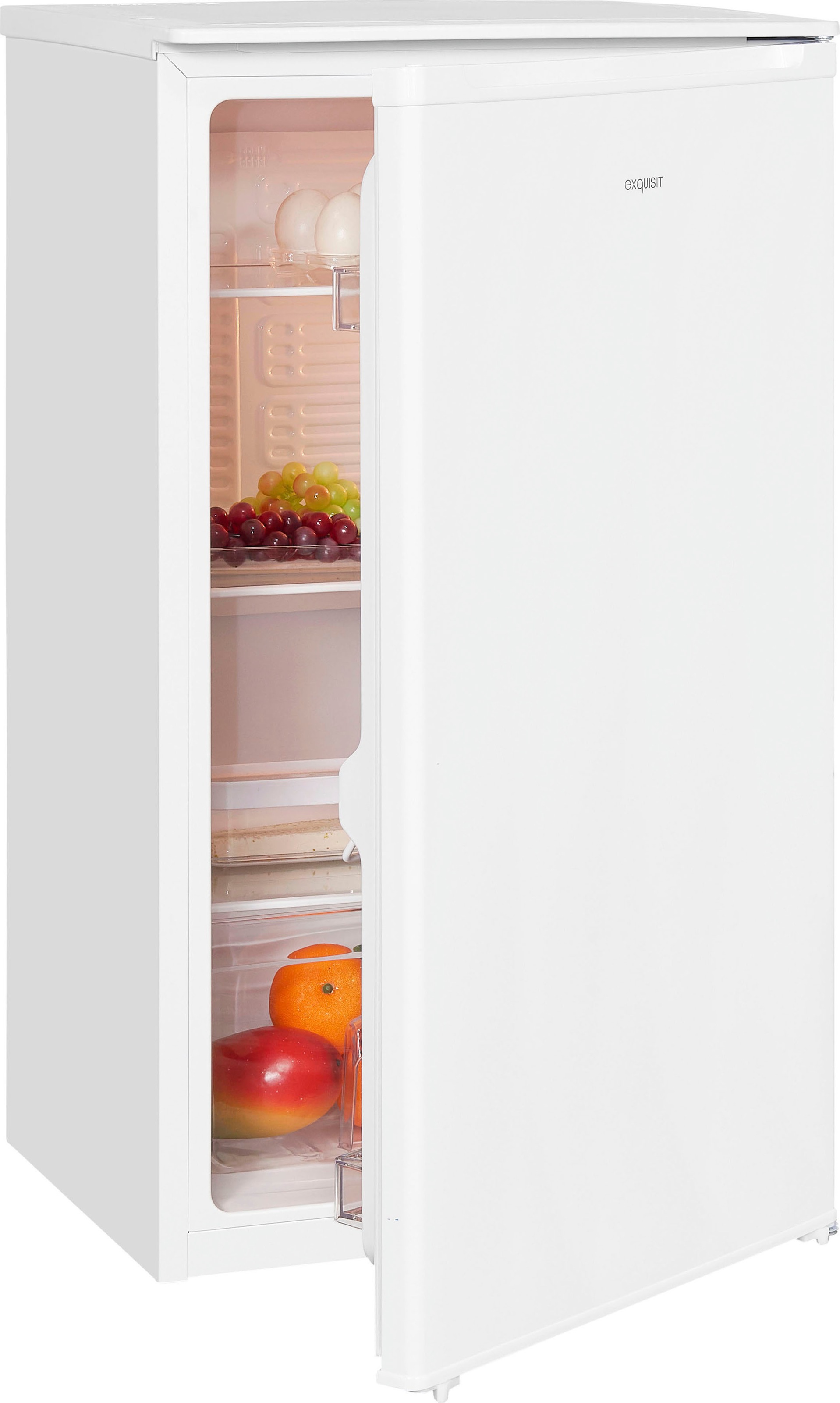 exquisit Vollraumkühlschrank »KS116-V-041E weiss«, 88 L Volumen