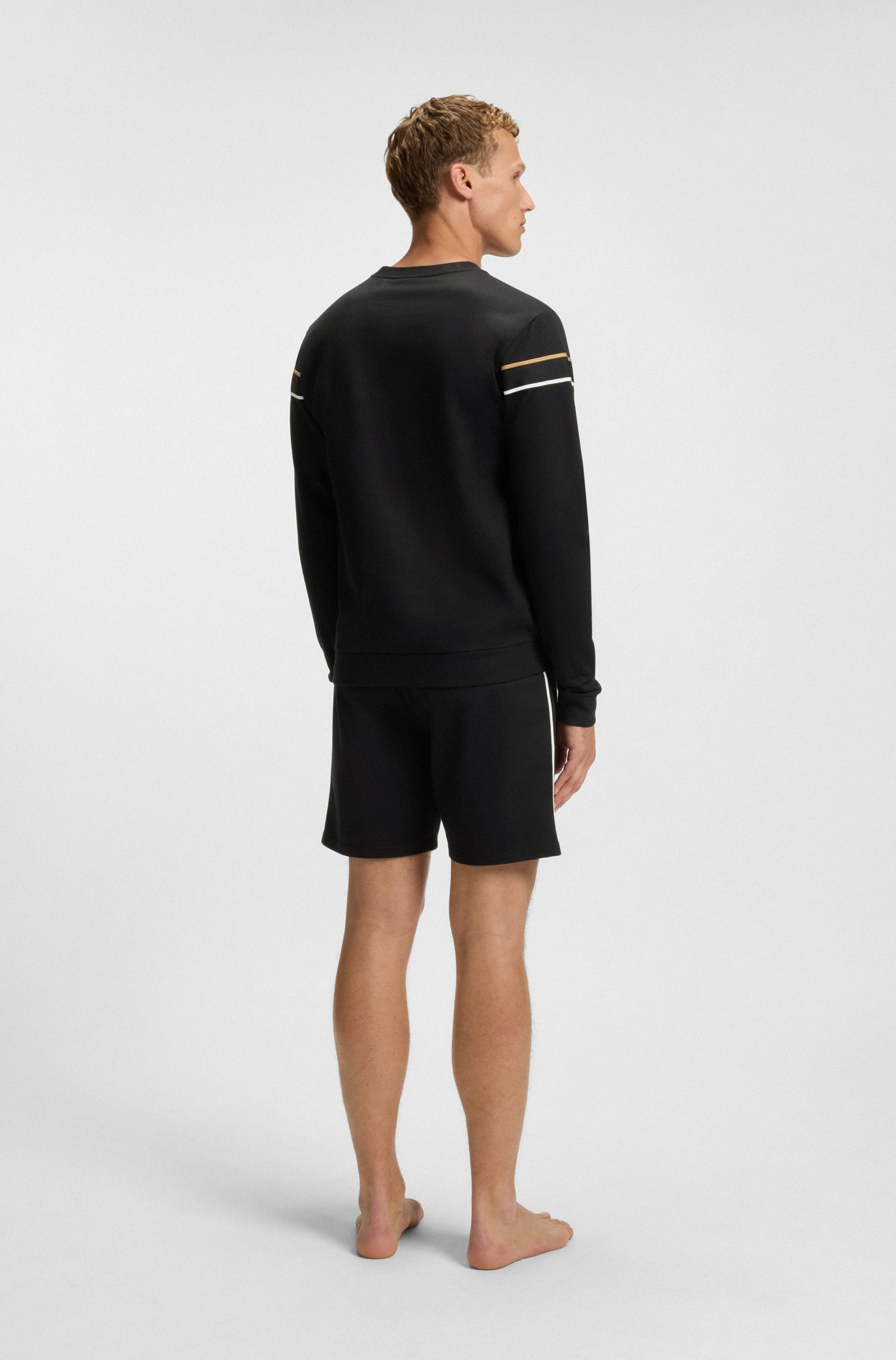 BOSS Sweatshirt »Iconic«, mit Signature-Streifen