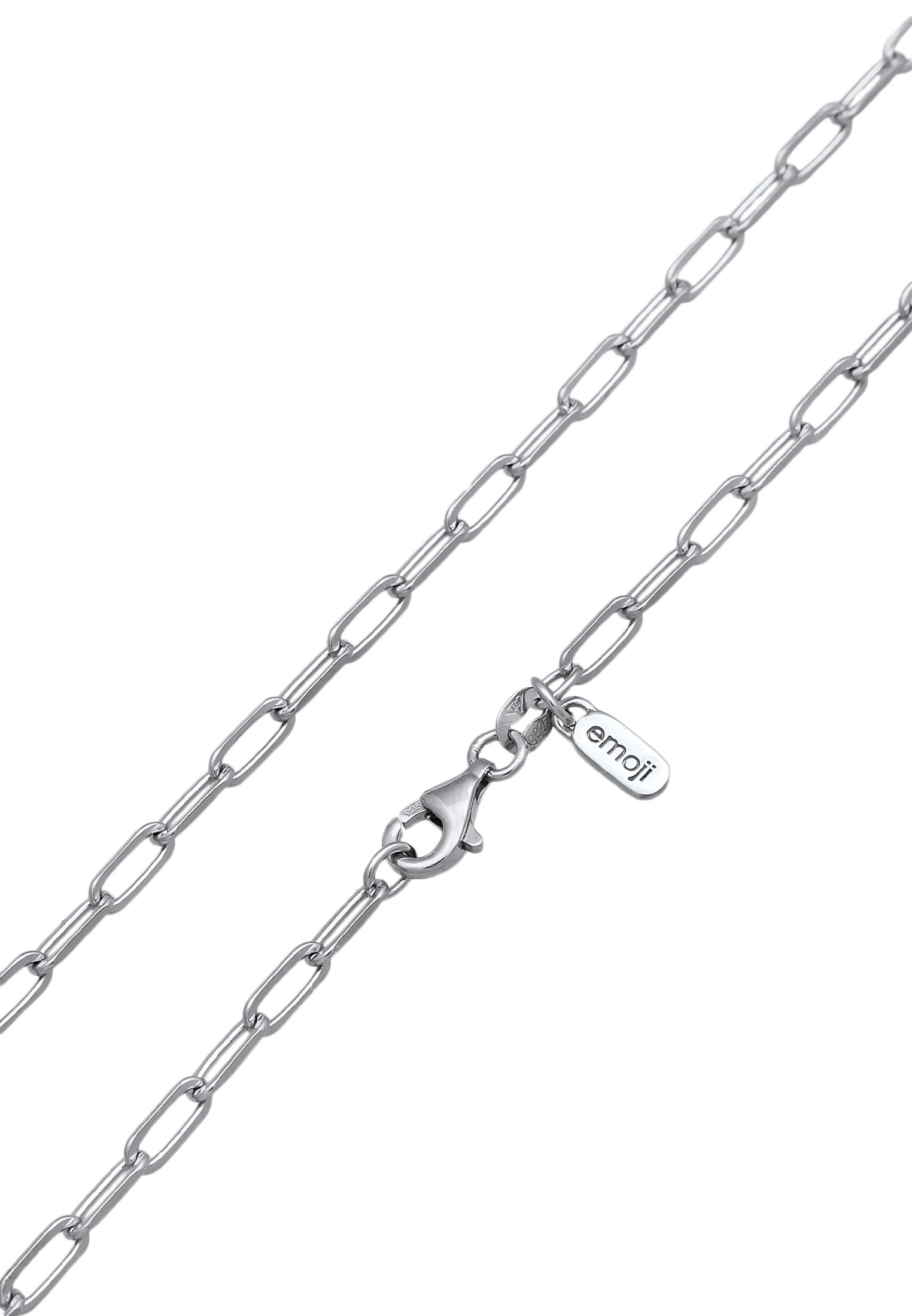 Elli Kette ohne Anhänger »Halskette Gliederkette Chain Optik 925 Sterling Silber«