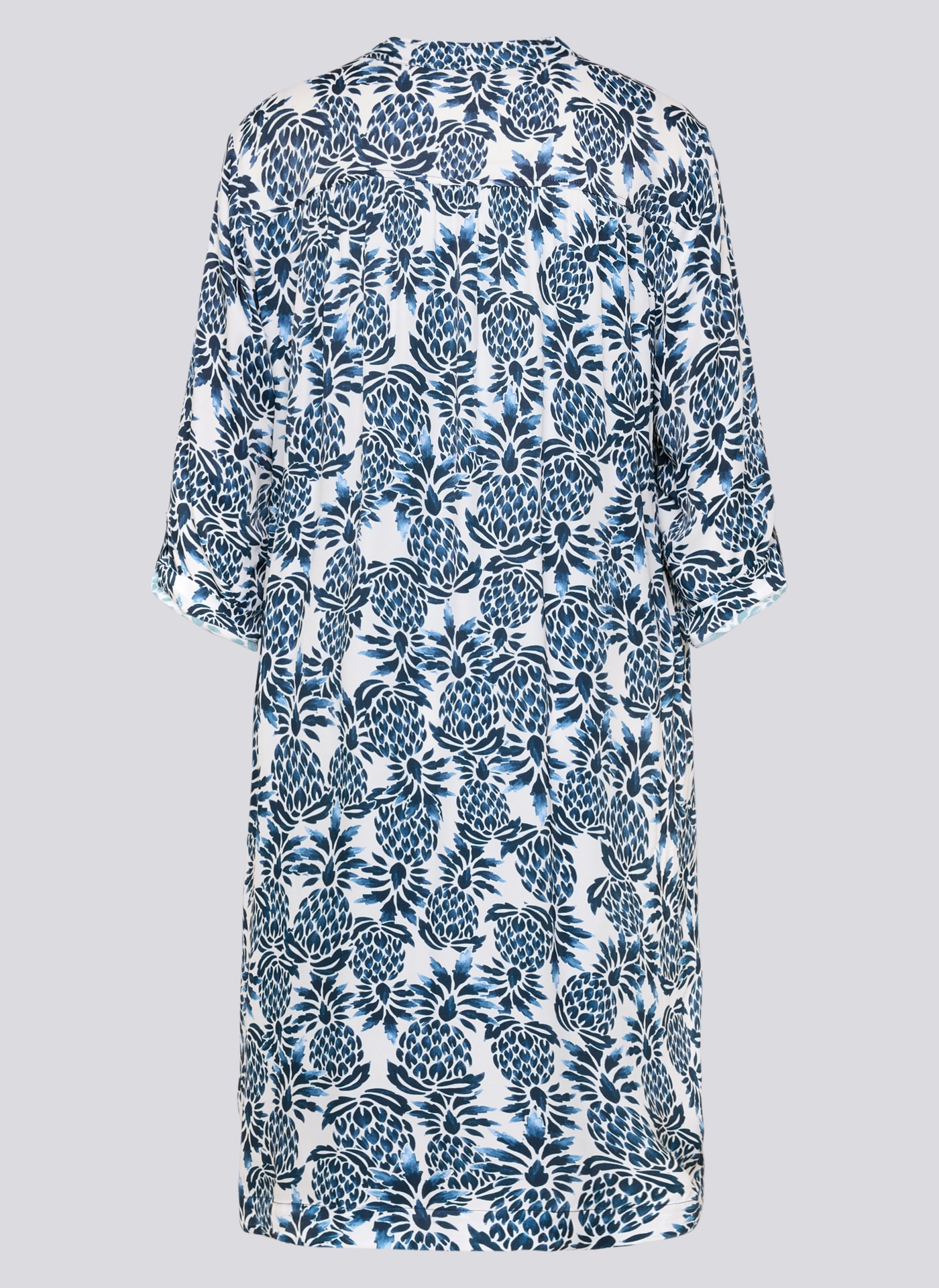 Rabe Druckkleid Eingrifftaschen mit floralem Allover-Print