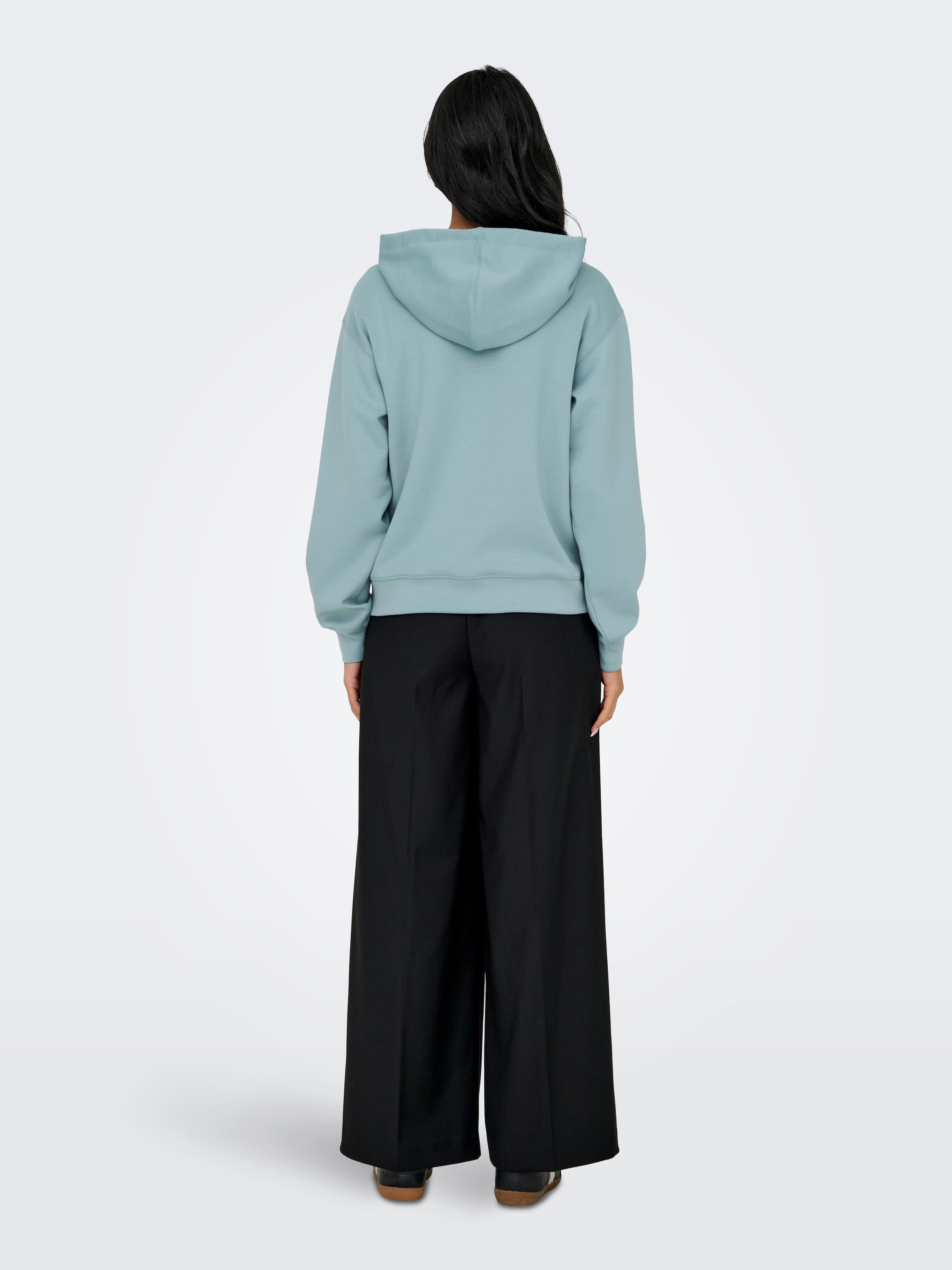 ONLY Kapuzensweatshirt »ONLALINA LIFE L/S PRINT HOOD SWT«
