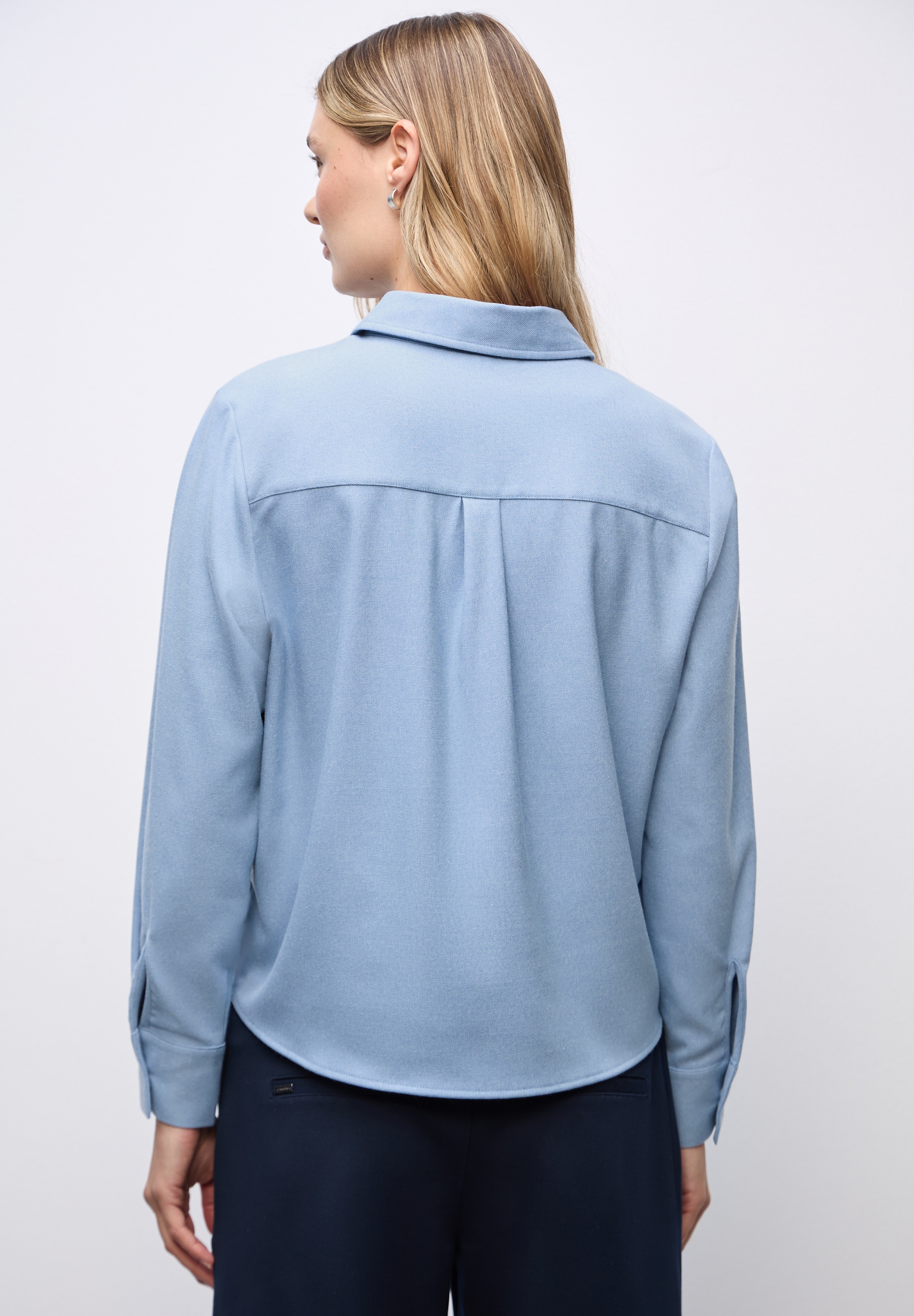 STREET ONE Shirtbluse mit seitlichen Tape-Details